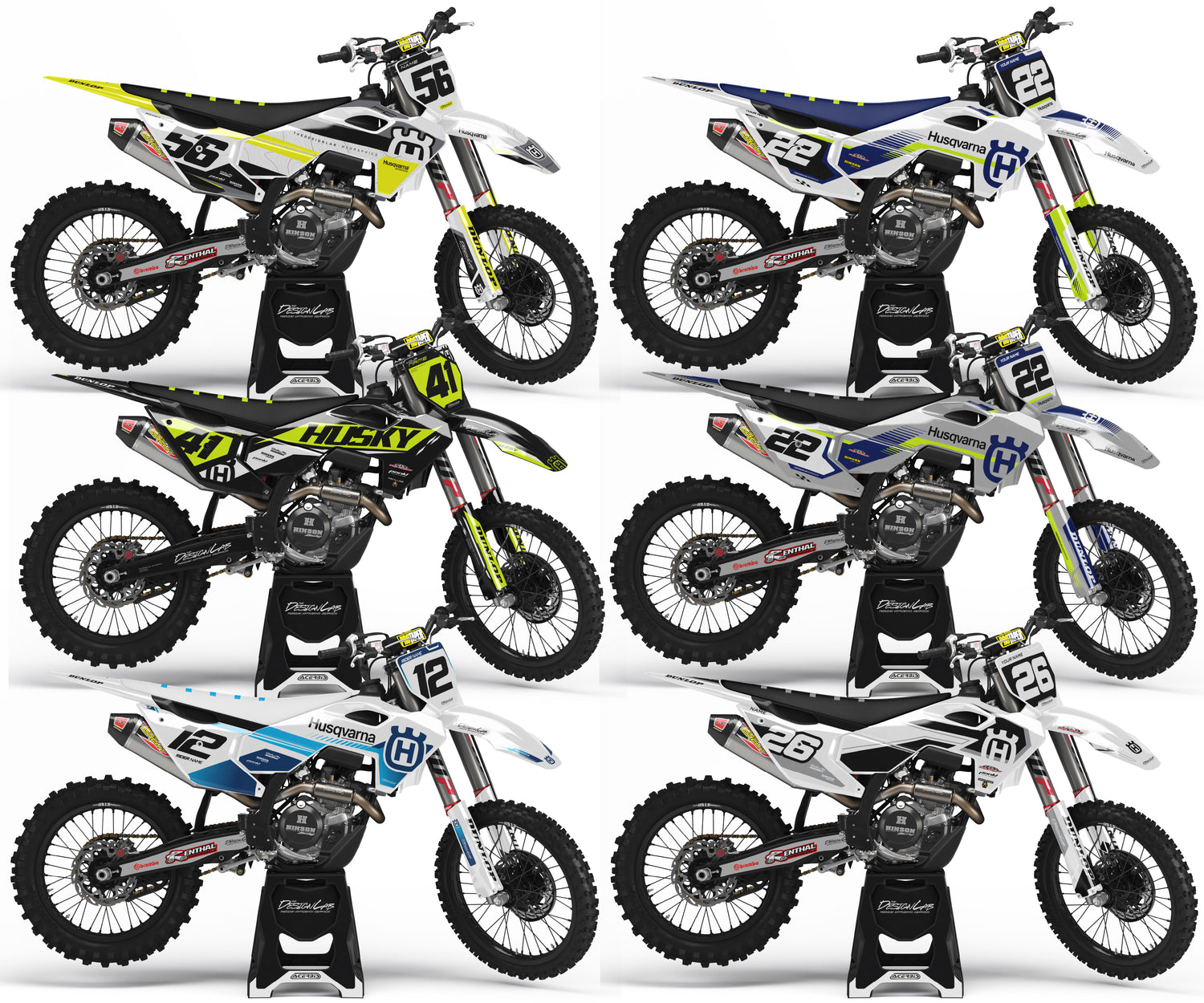 SIX NEW HUSQVARNA DESIGNS LIVE ON THE SITE!