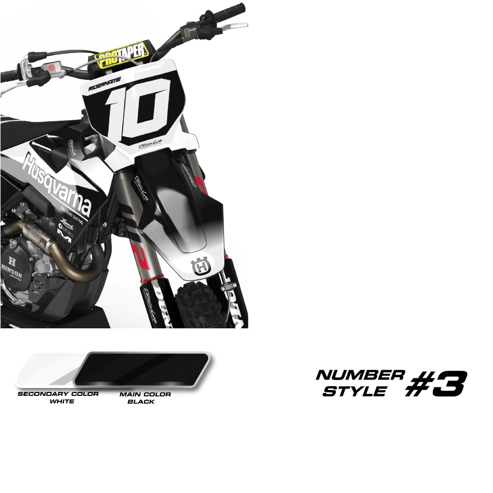 Husqvarna Faded White