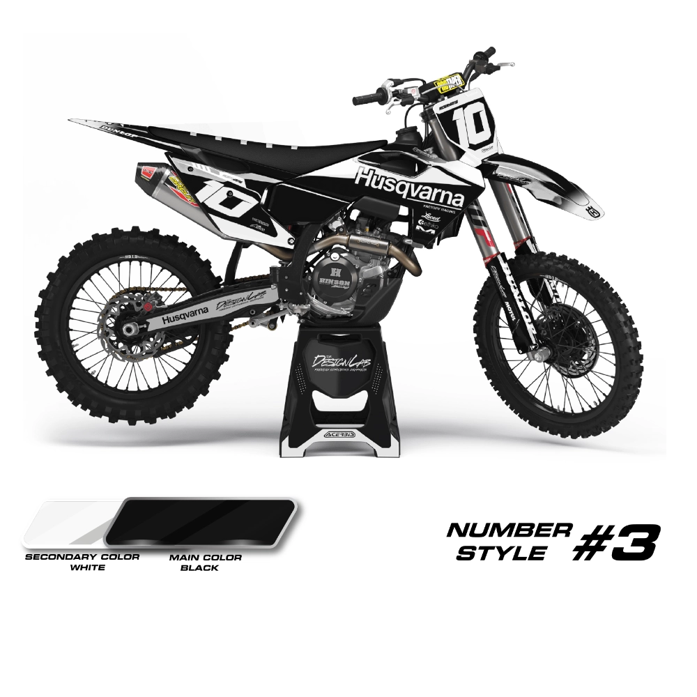 Husqvarna Faded White