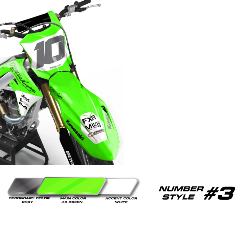 Kawasaki Leopard White