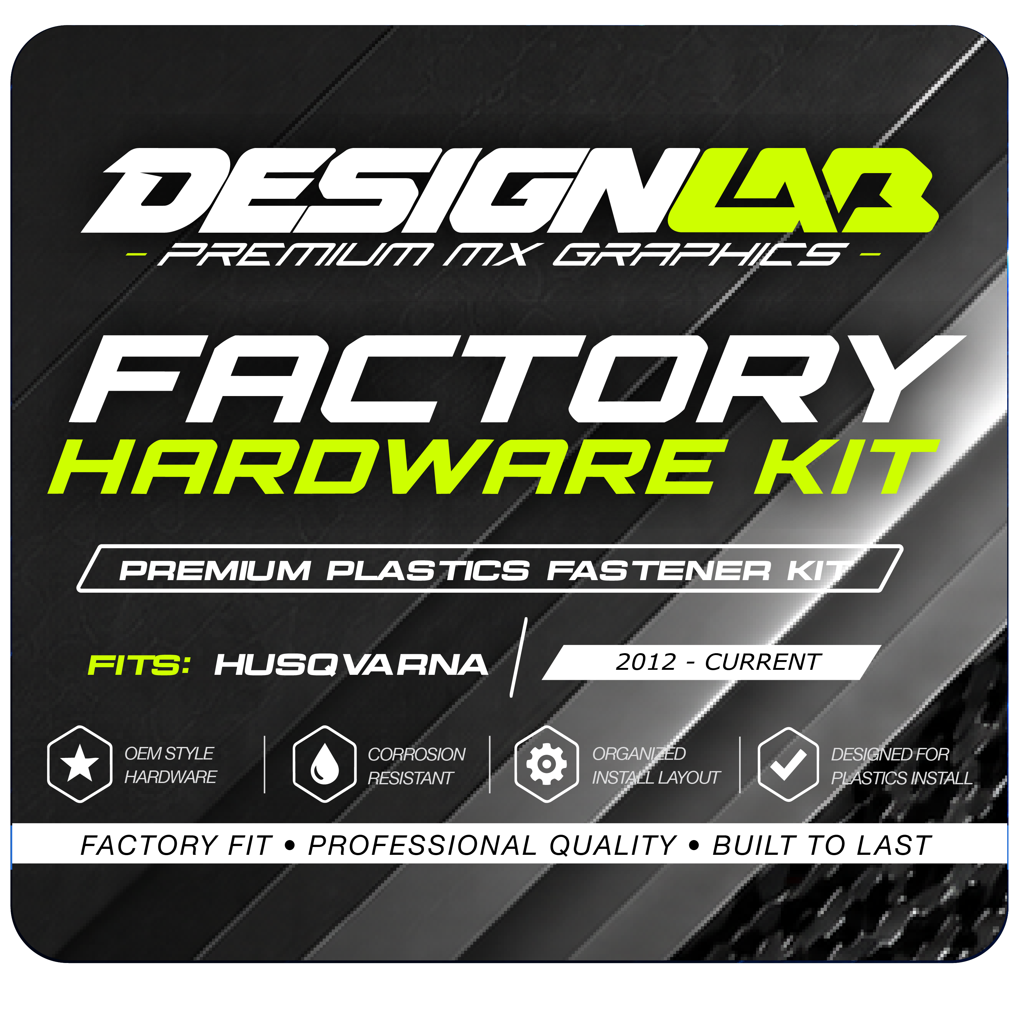 Husqvarna plastic bolt kit