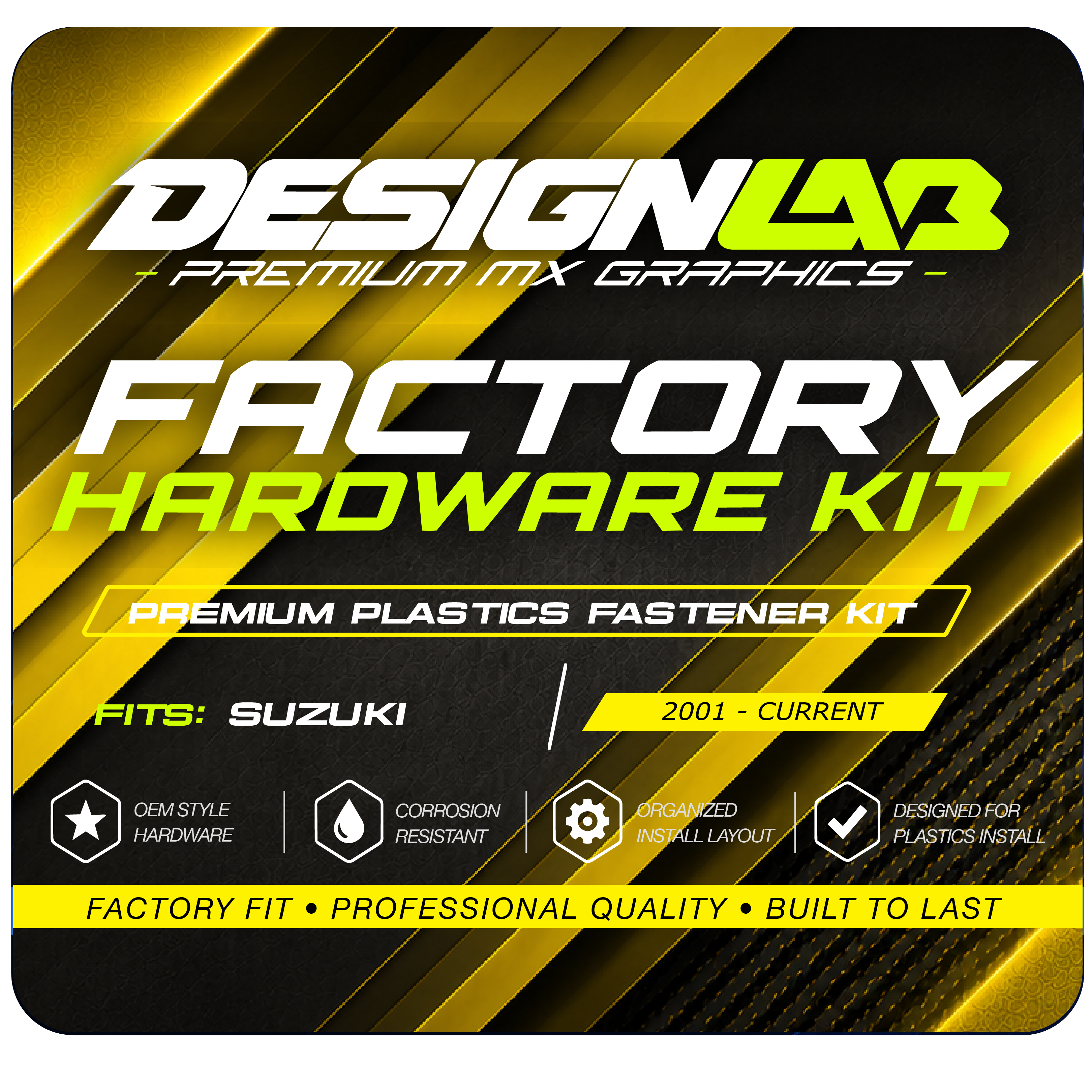 Suzuki plastic bolt kit