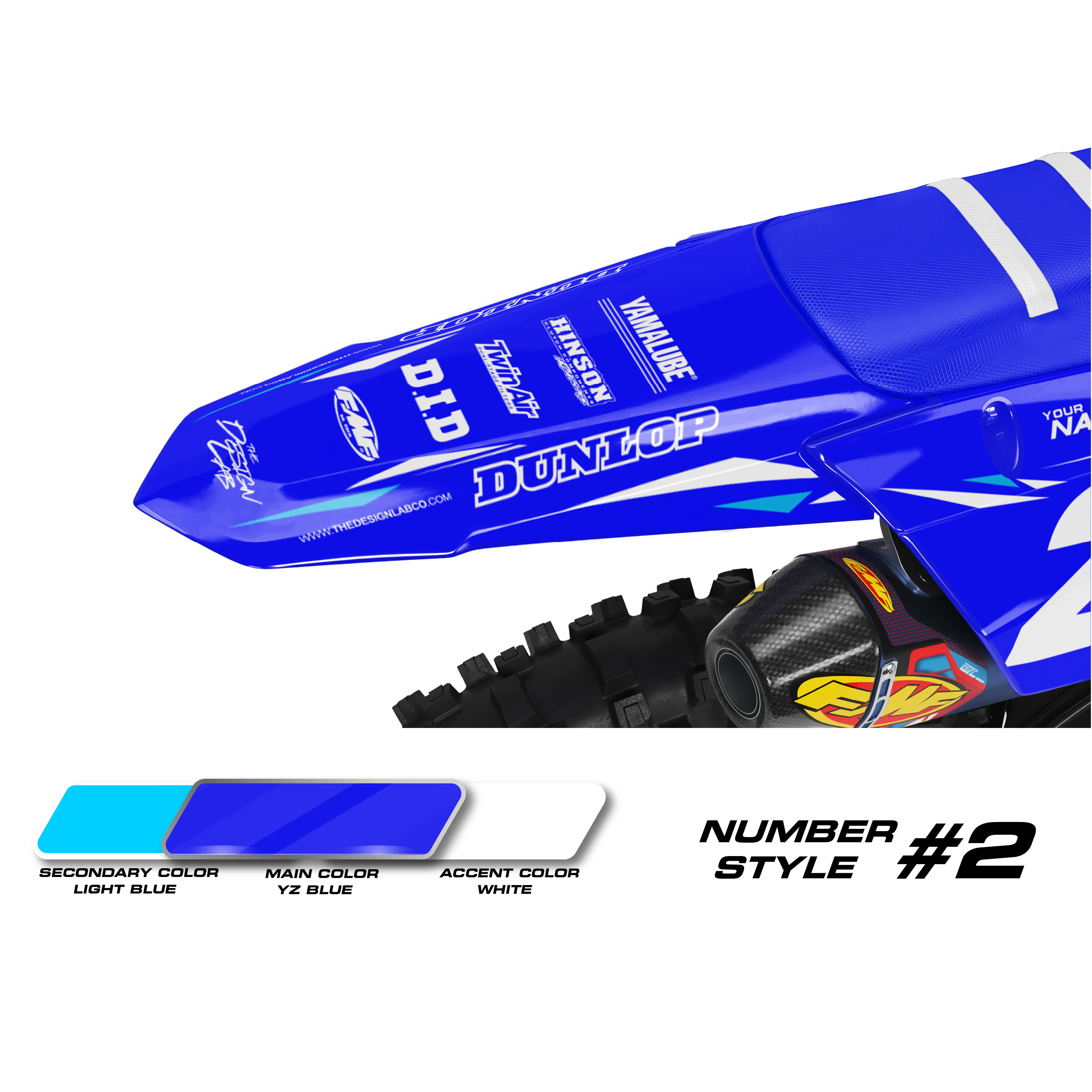 Yamaha Corrosive Blue / Light Blue