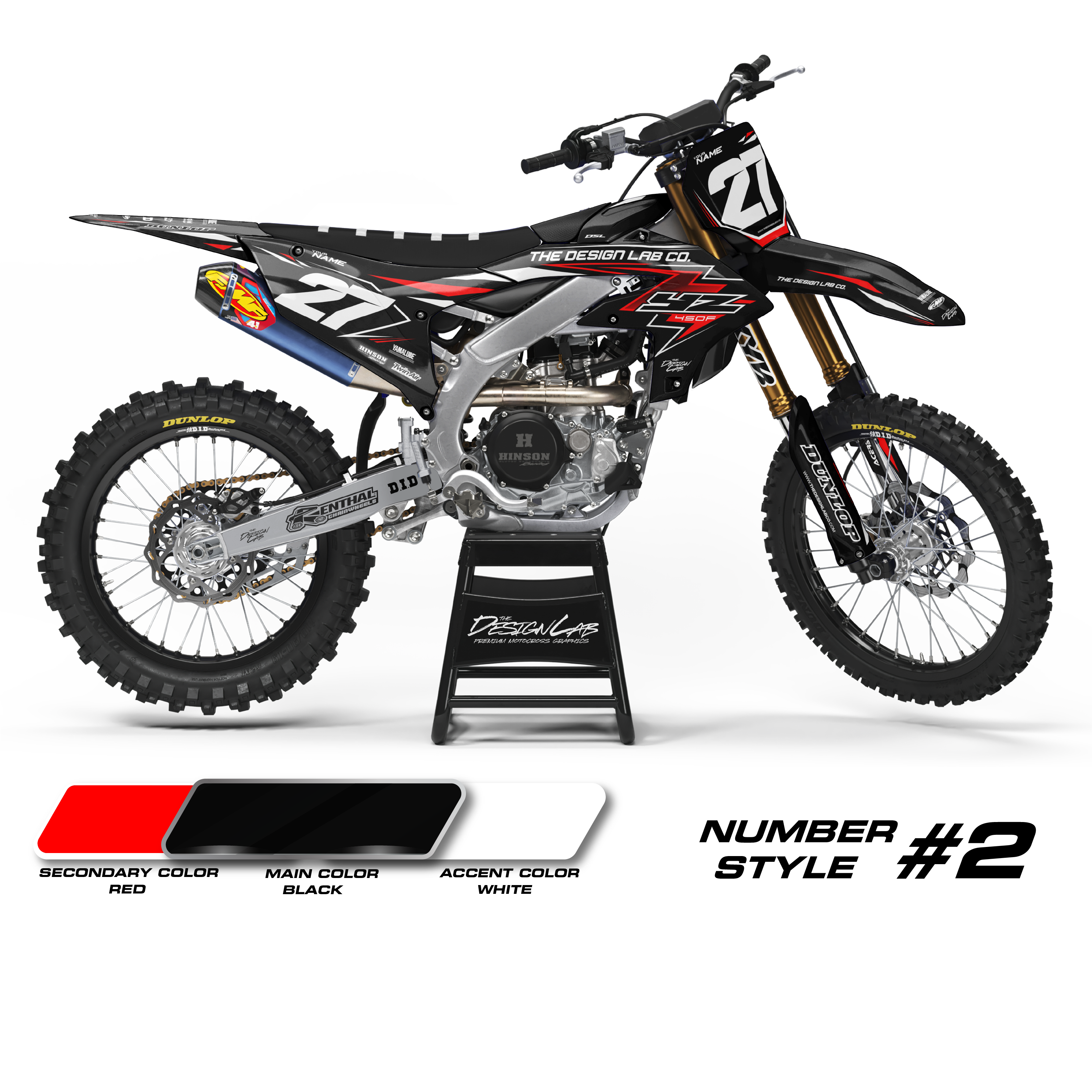 Yamaha Corrosive Black / Red