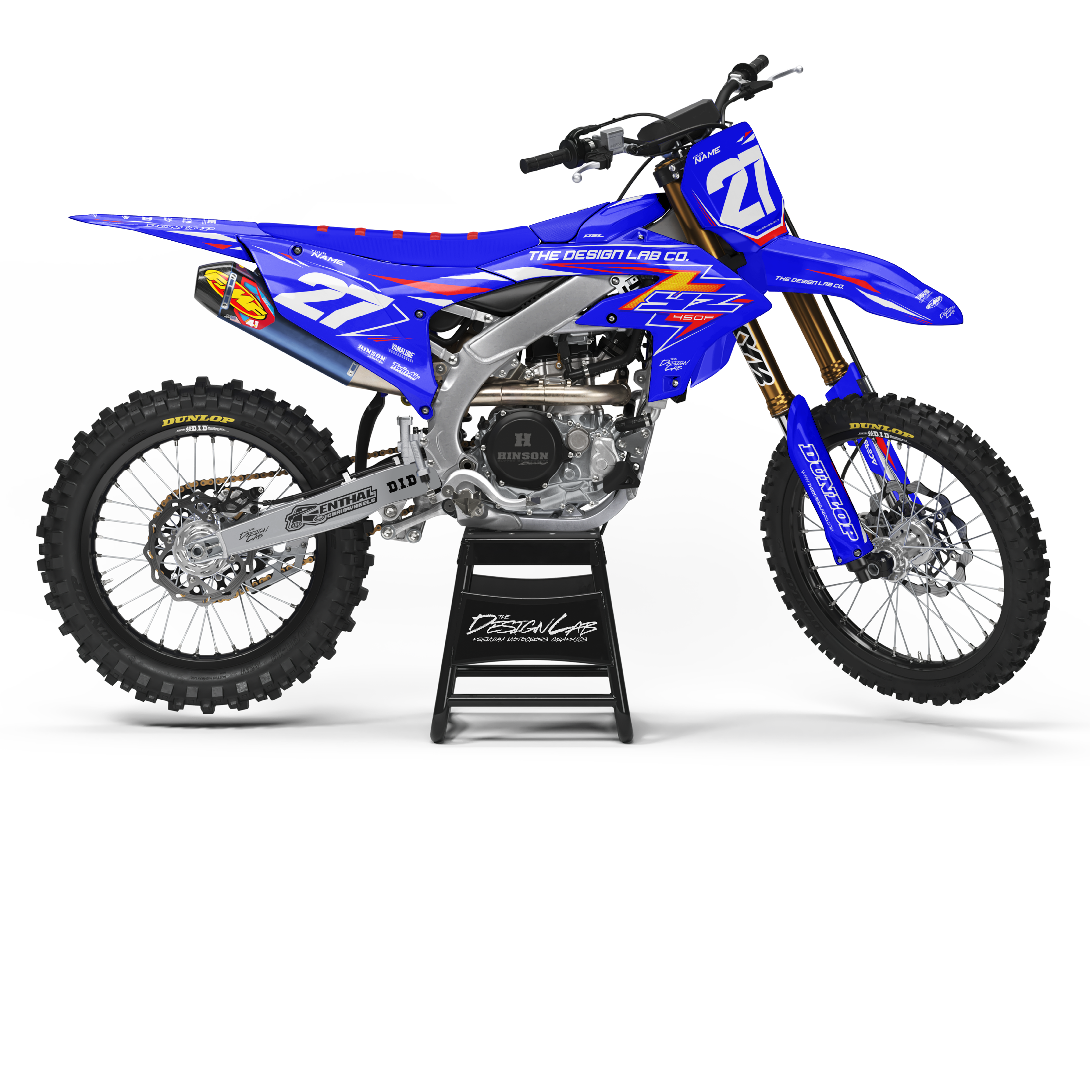 Yamaha Corrosive Blue / Red