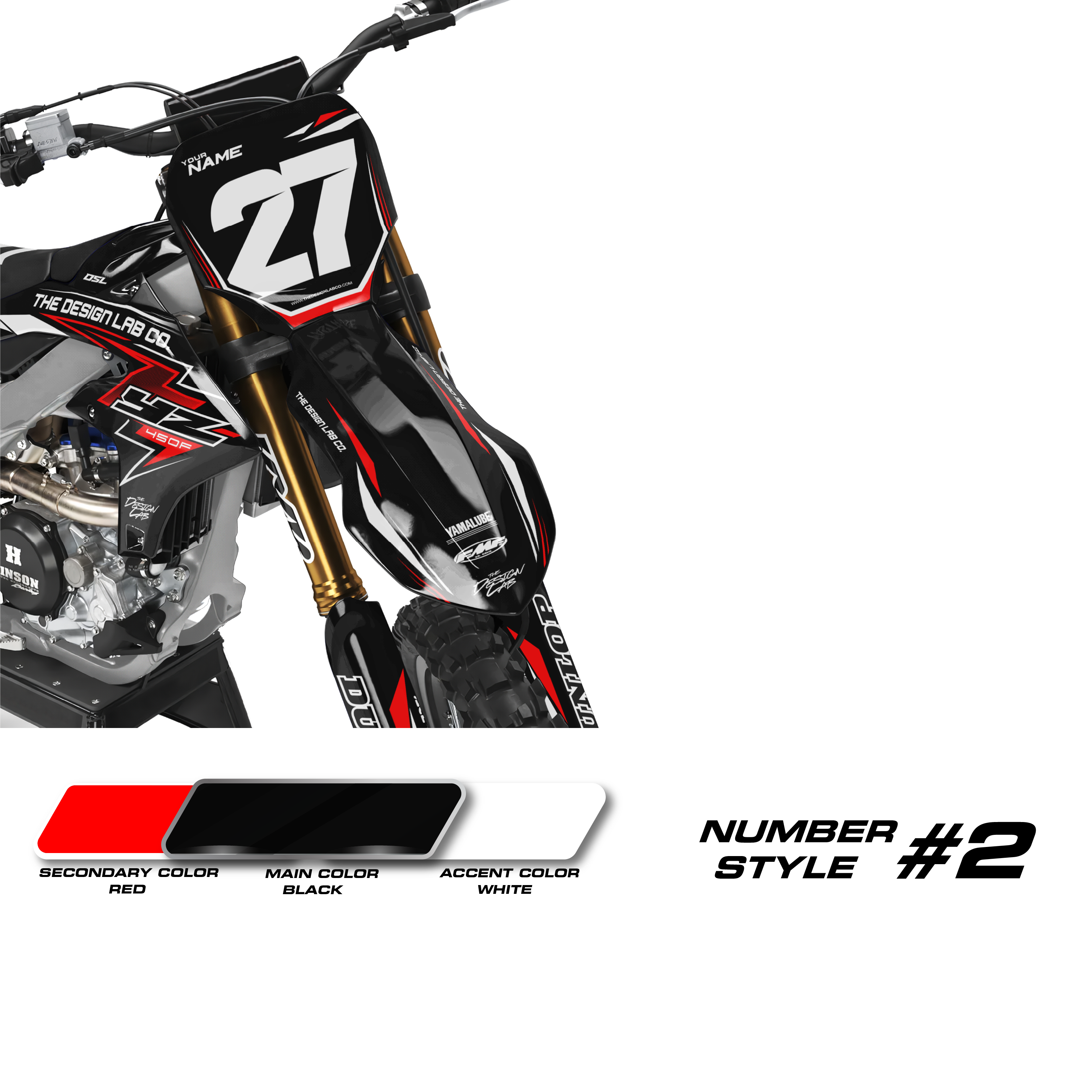 Yamaha Corrosive Black / Red