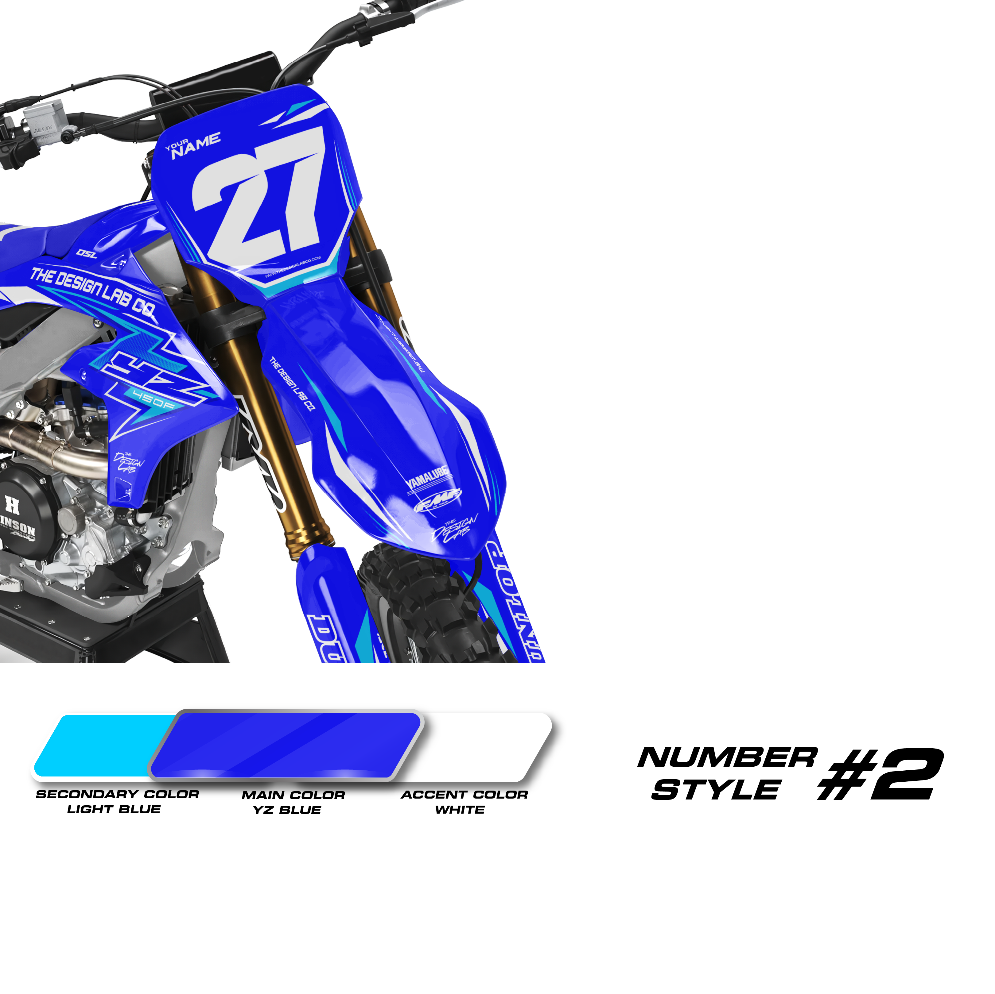 Yamaha Corrosive Blue / Light Blue