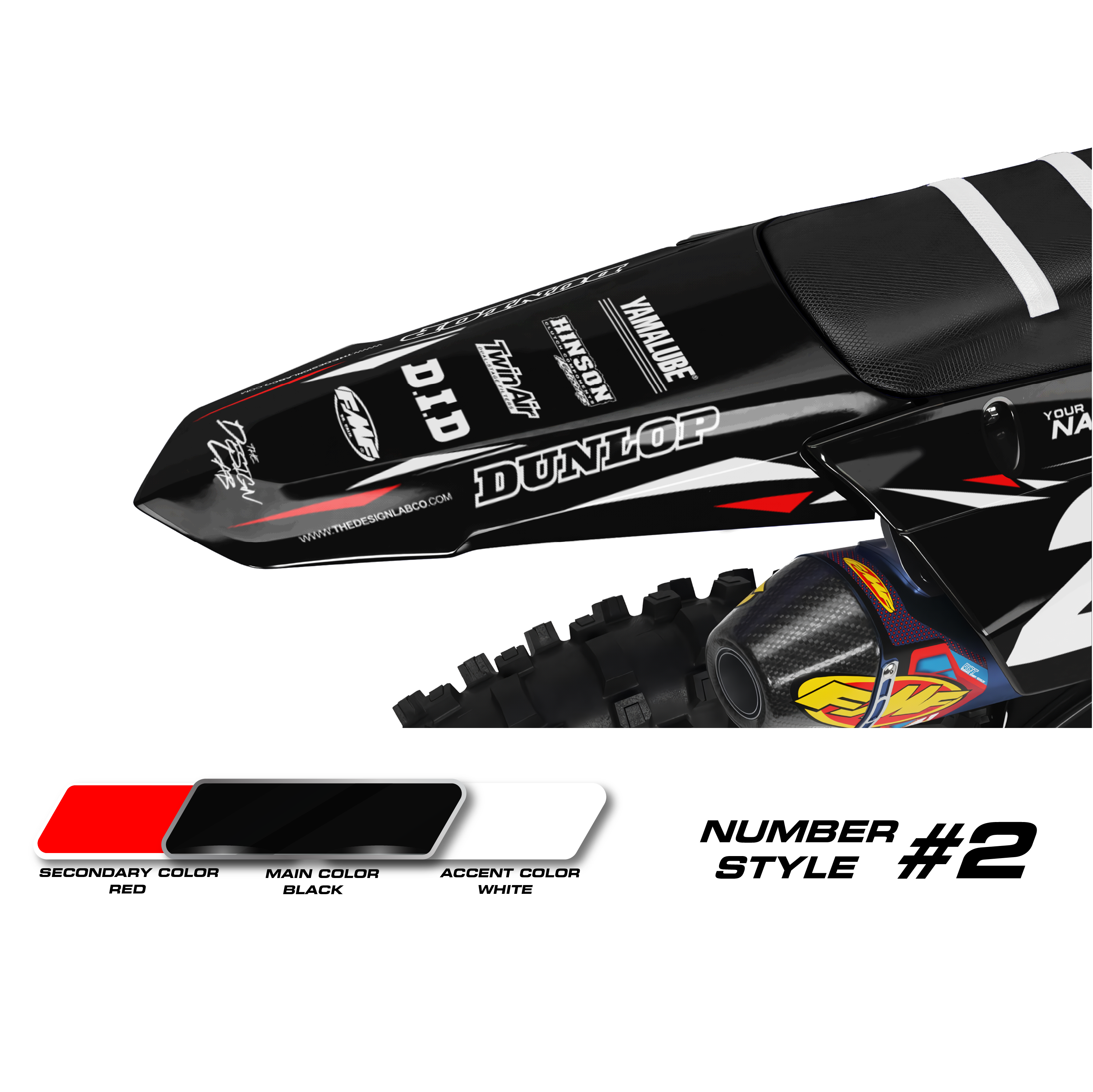 Yamaha Corrosive Black / Red