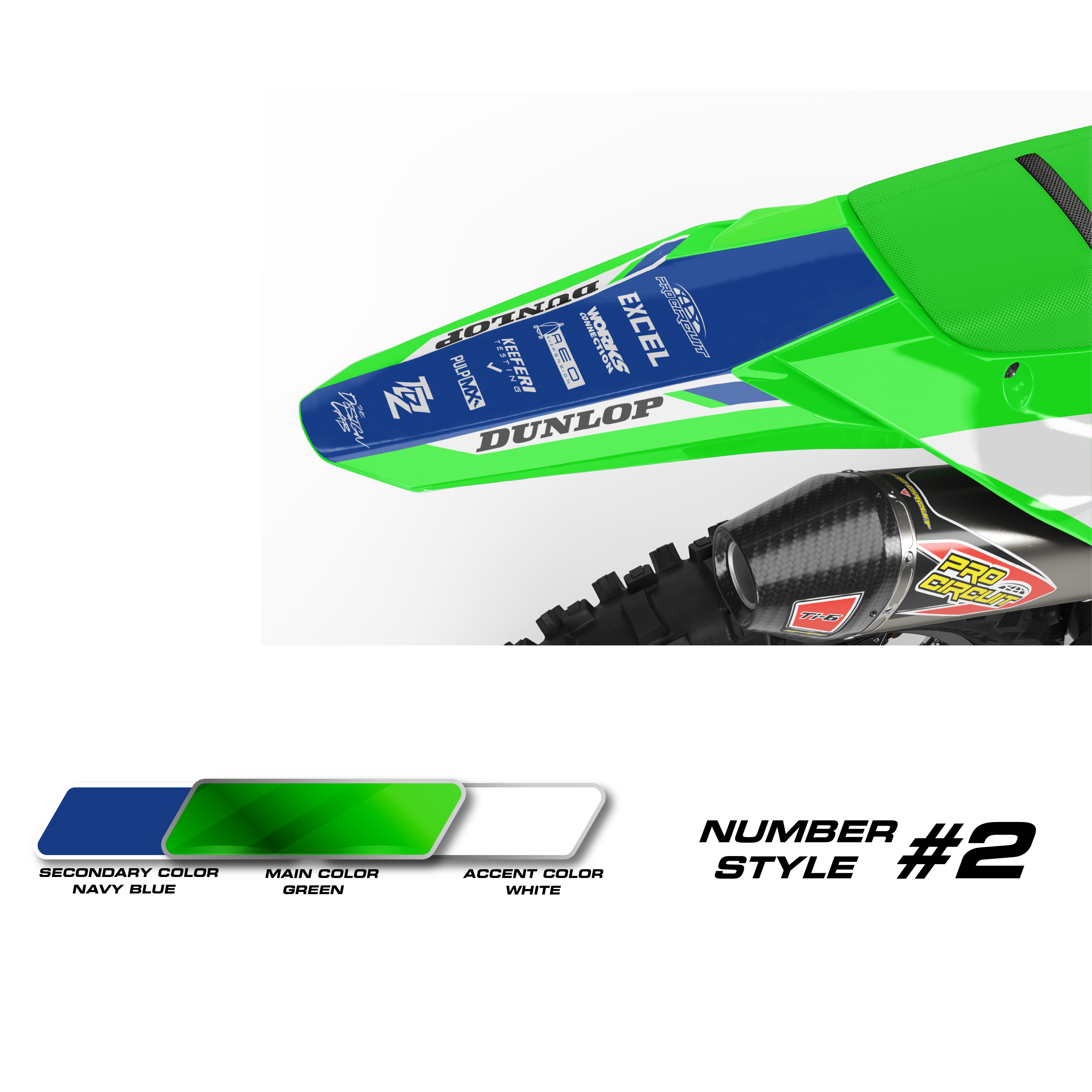 Kawasaki Ridge Racer Blue