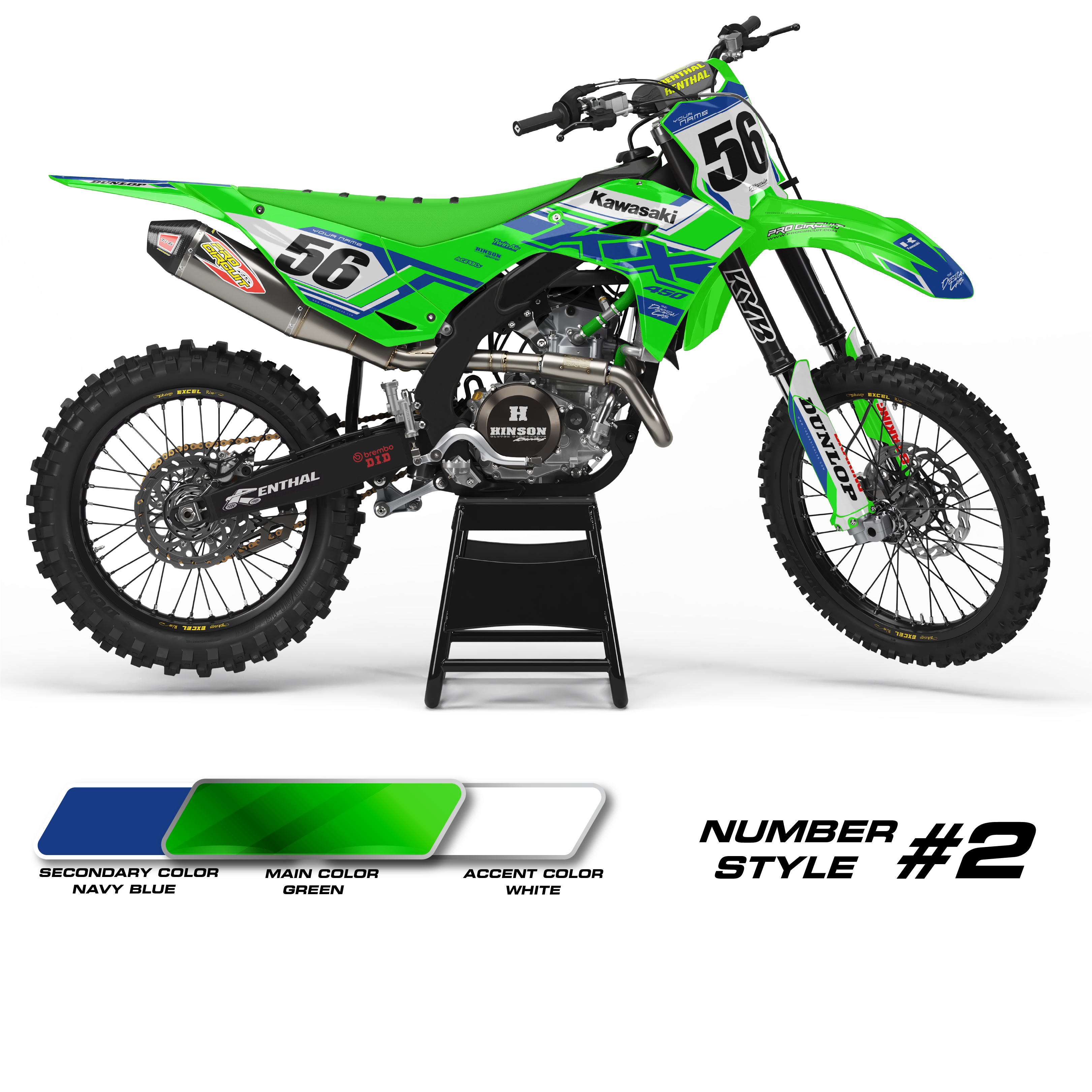 Kawasaki Ridge Racer Blue
