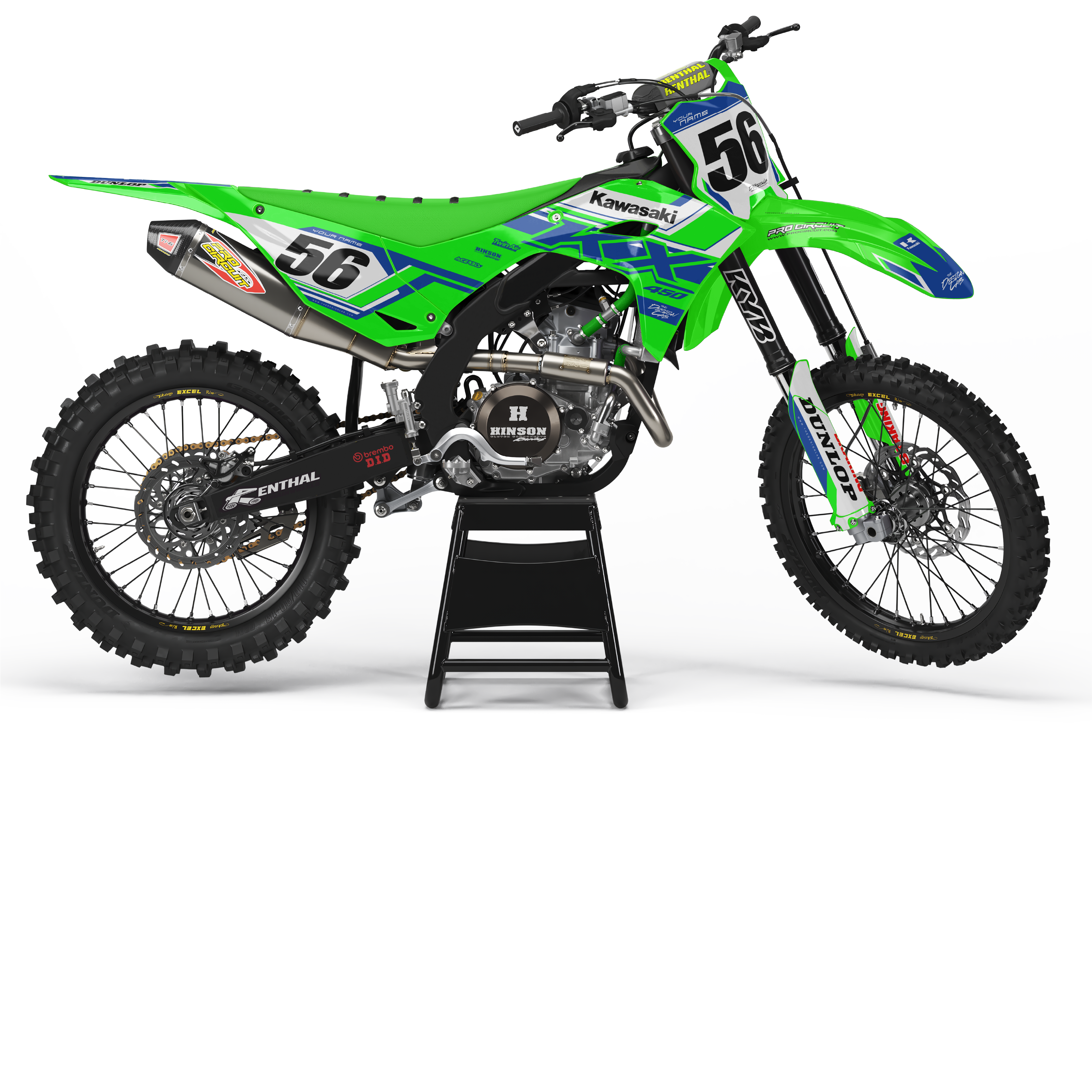 Kawasaki Ridge Racer Blue