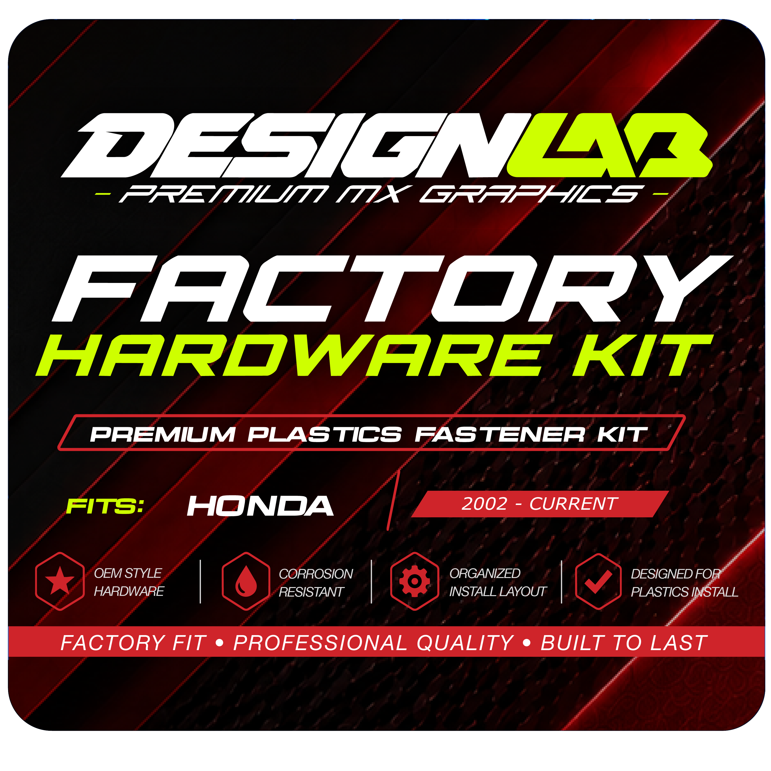 Honda plastic bolt kit