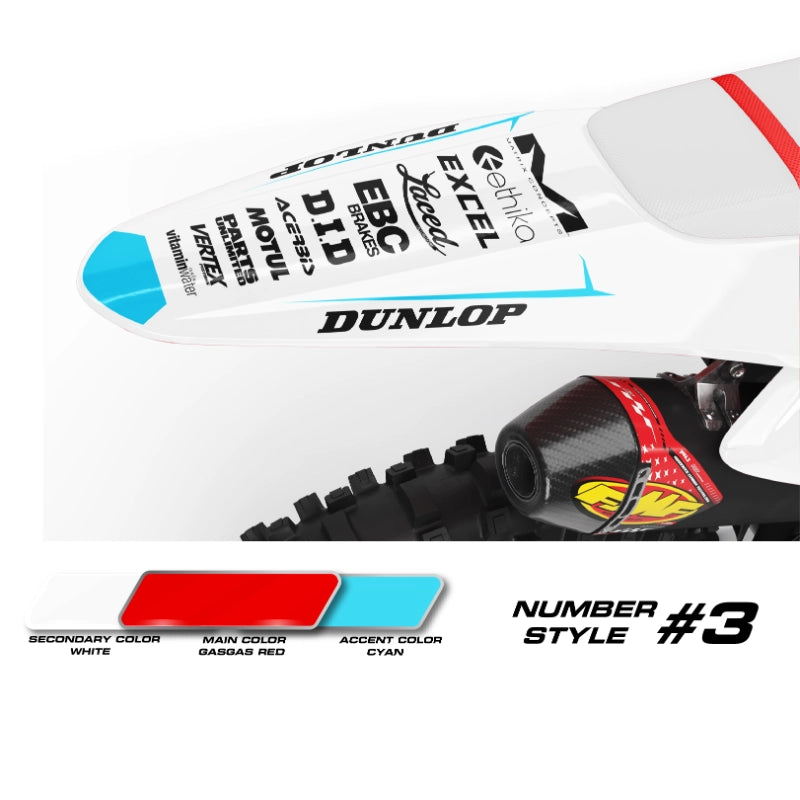 GasGas MX1 White