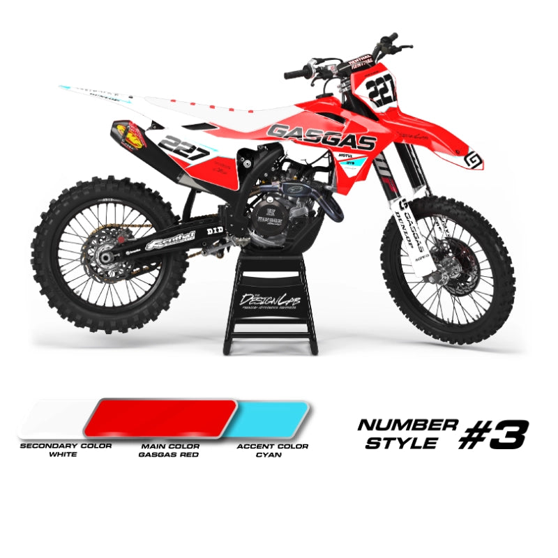 GasGas MX1 White
