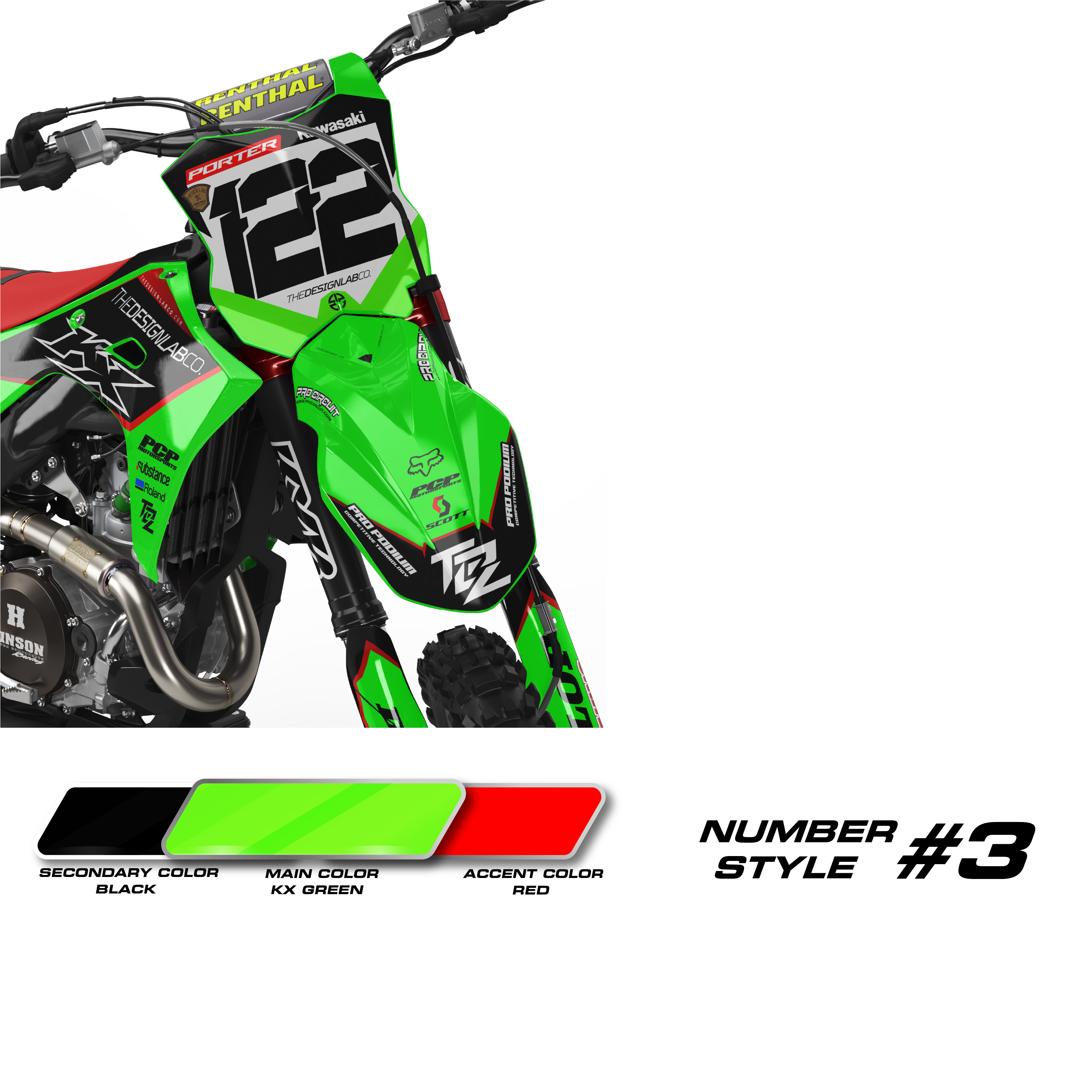 Kawasaki Corruption Red