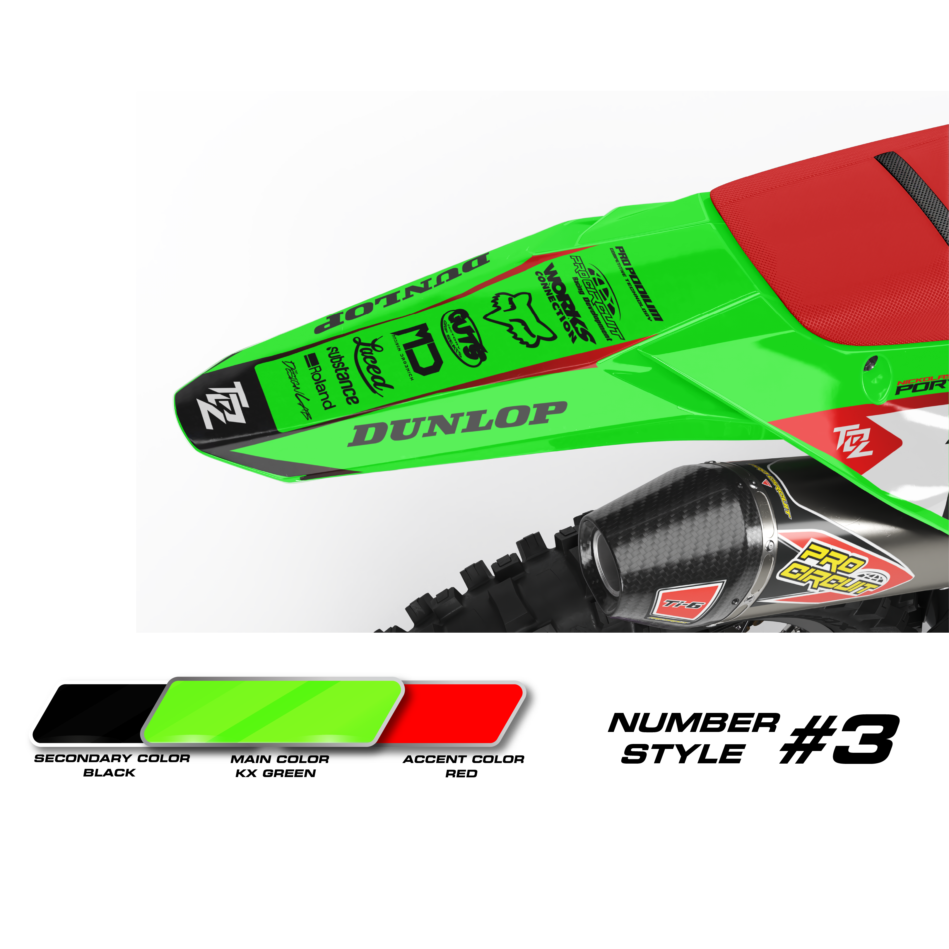 Kawasaki Corruption Red