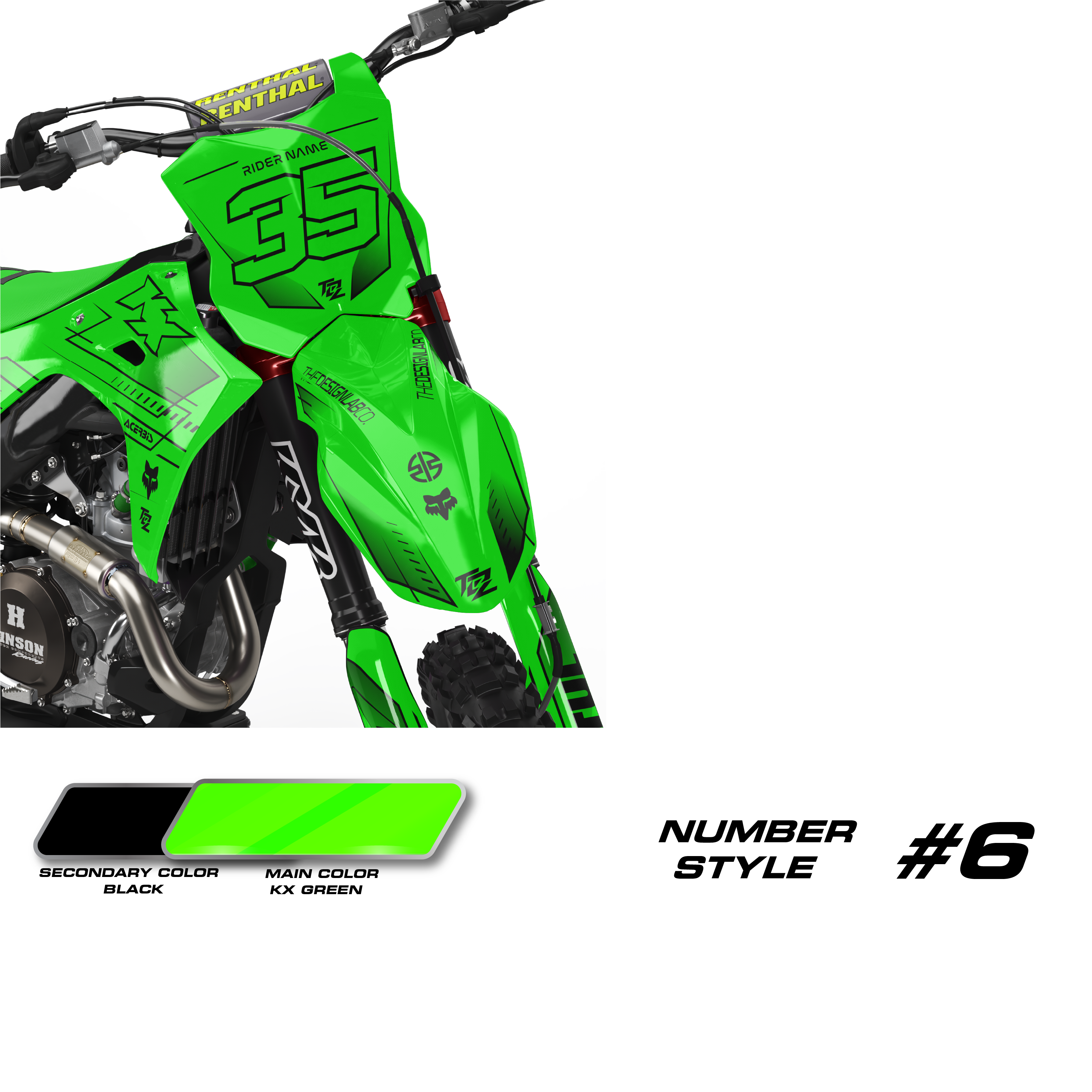 Kawasaki Protocol Ghostline Green
