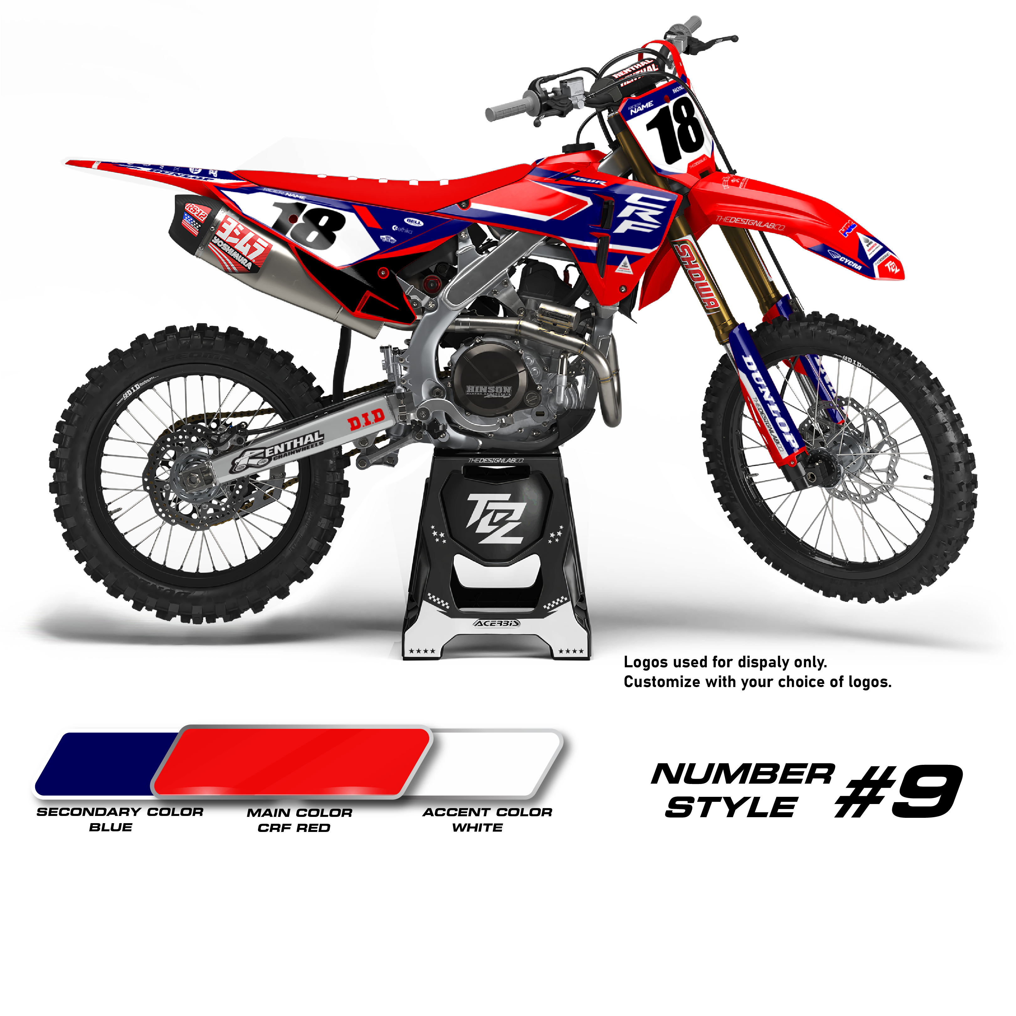 Honda Divine Red Blue