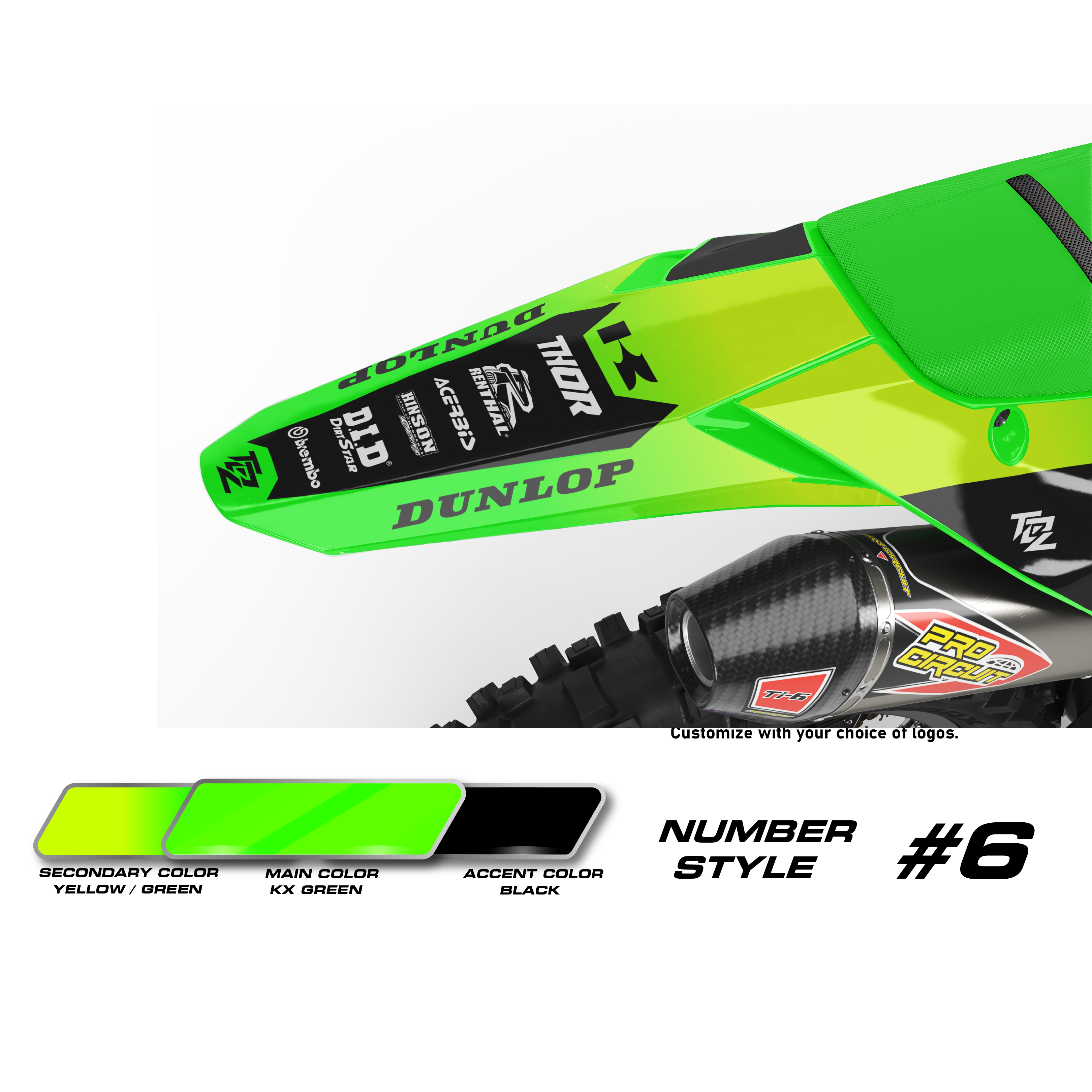 Kawasaki Protocol Green Yellow