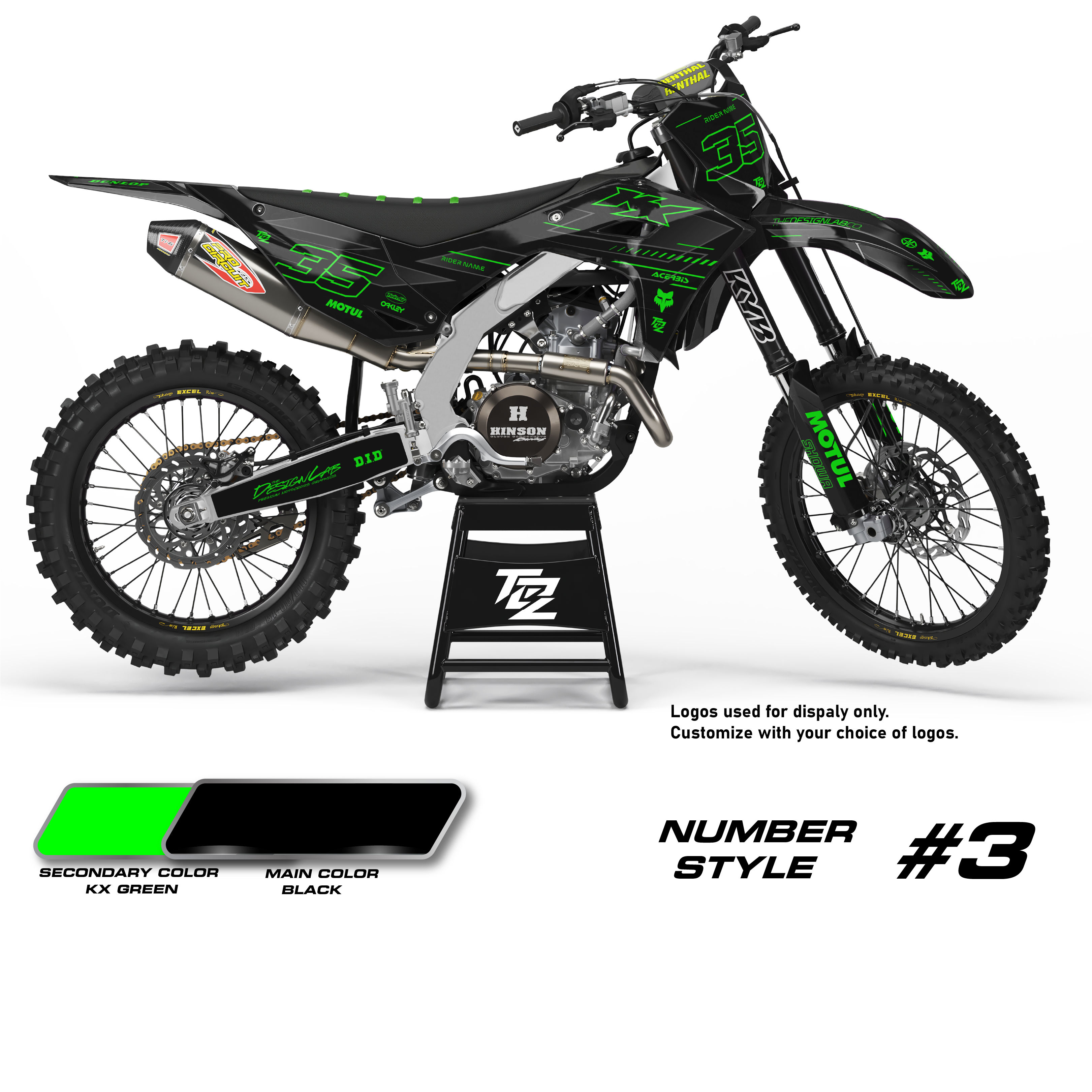 Kawasaki Protocol Ghostline Black