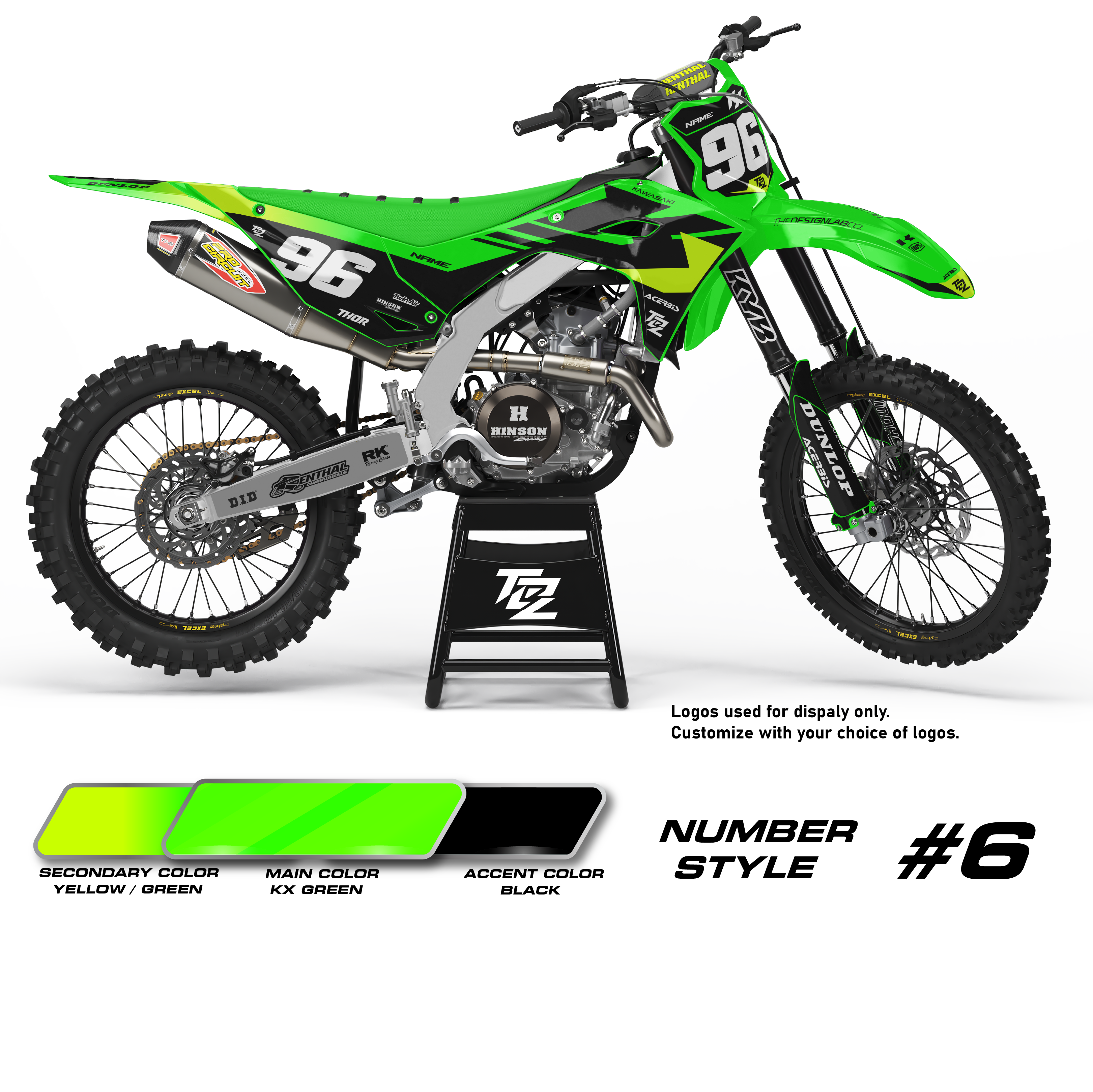 Kawasaki Protocol Green Yellow