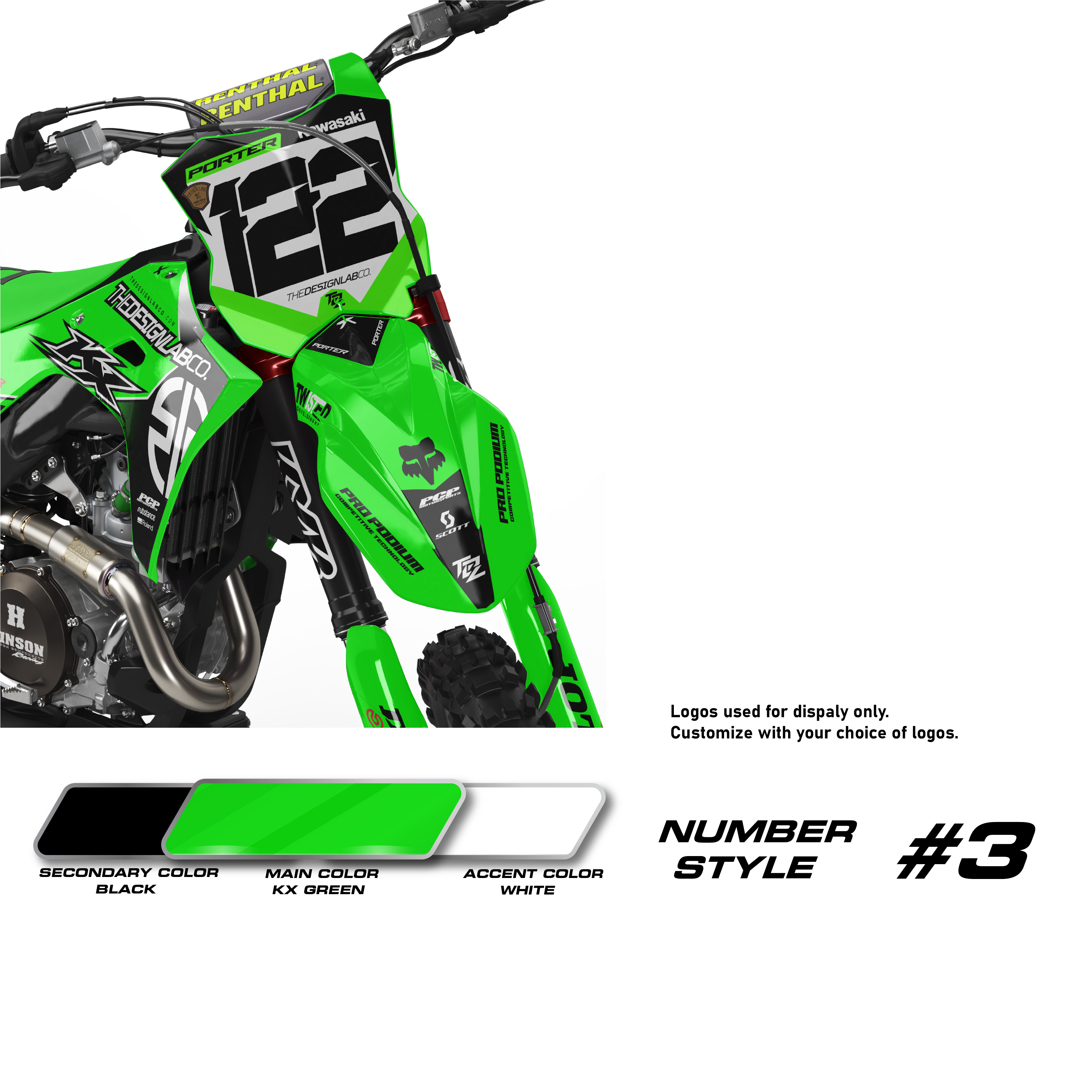 Kawasaki Back in green