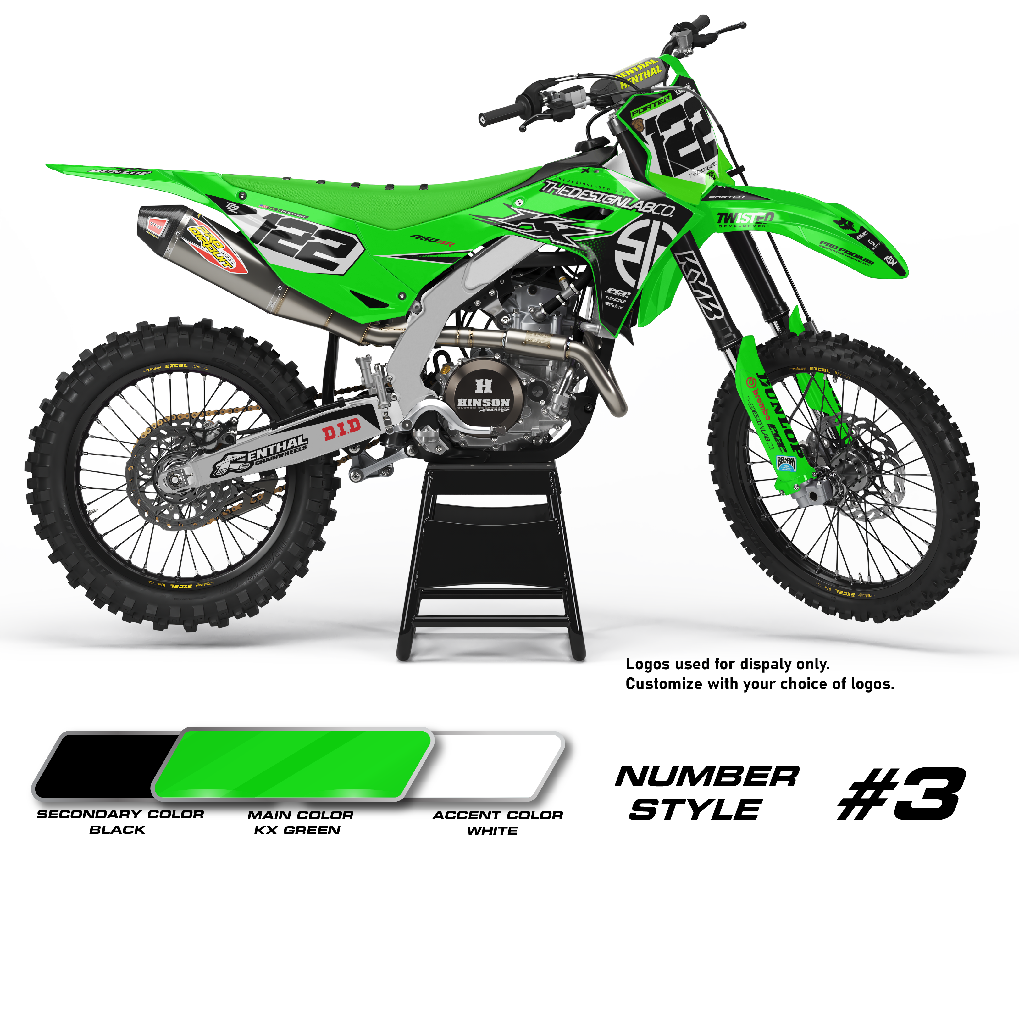 Kawasaki Back in green