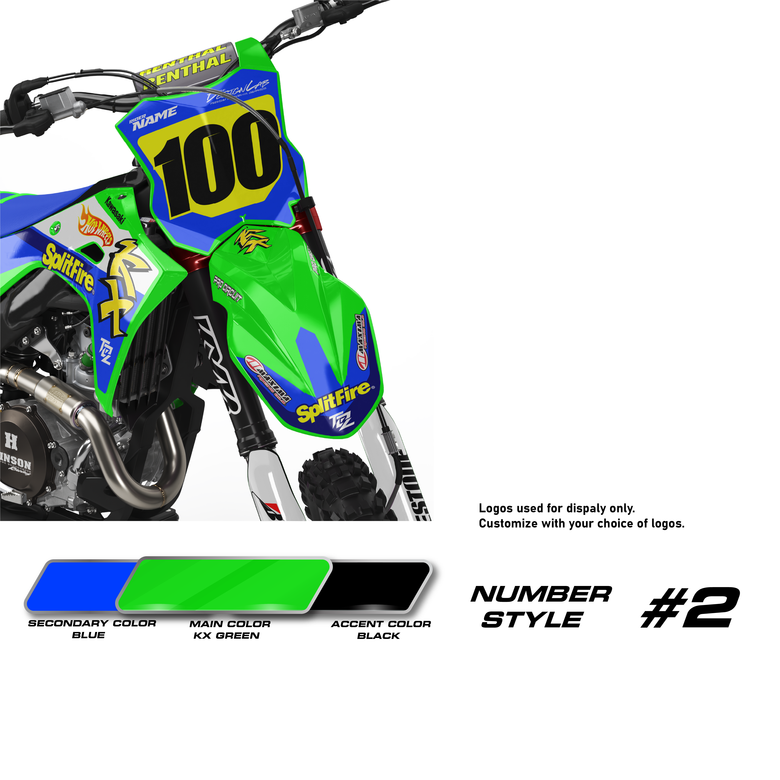 Kawasaki Flashfire Blue