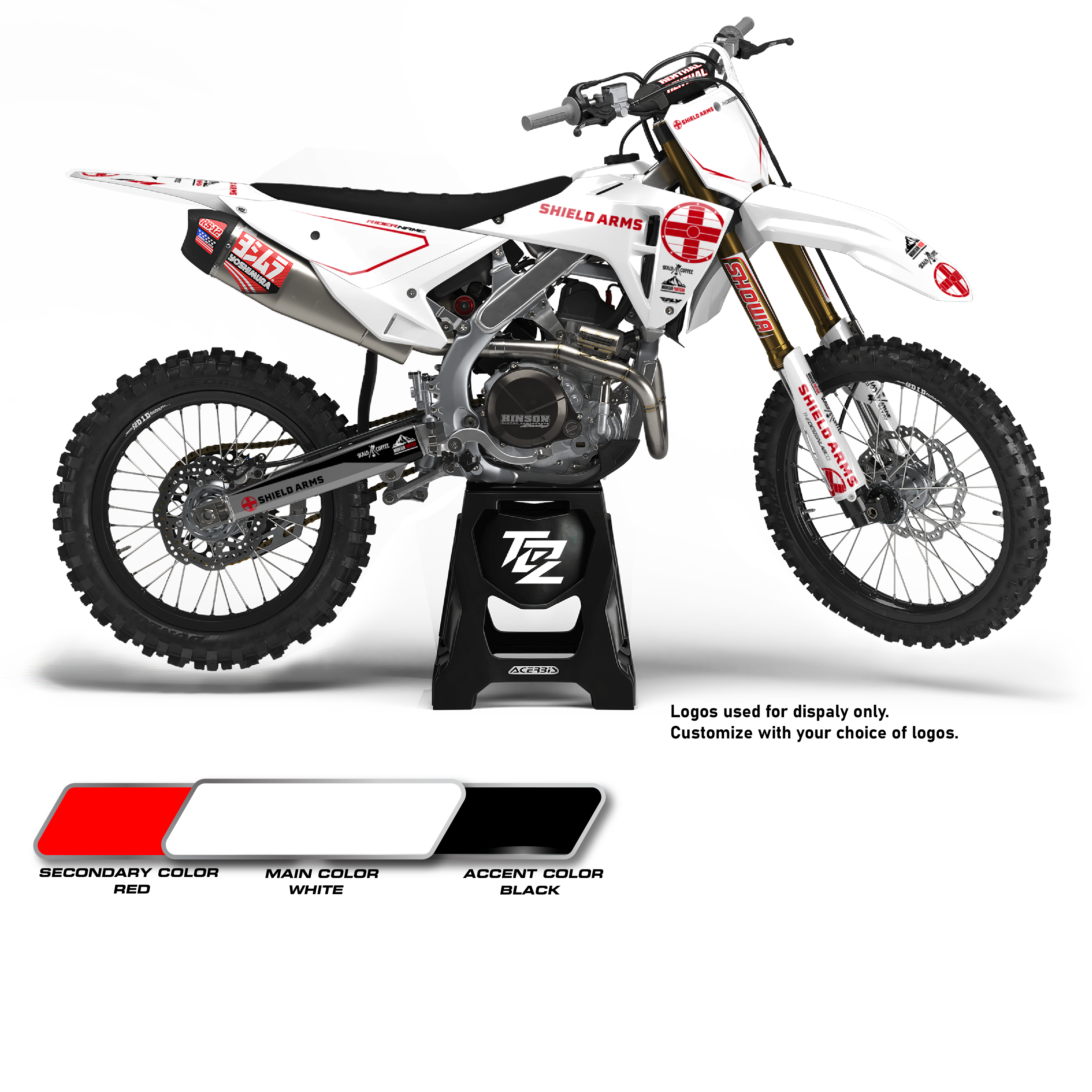 Honda Shield Arms White