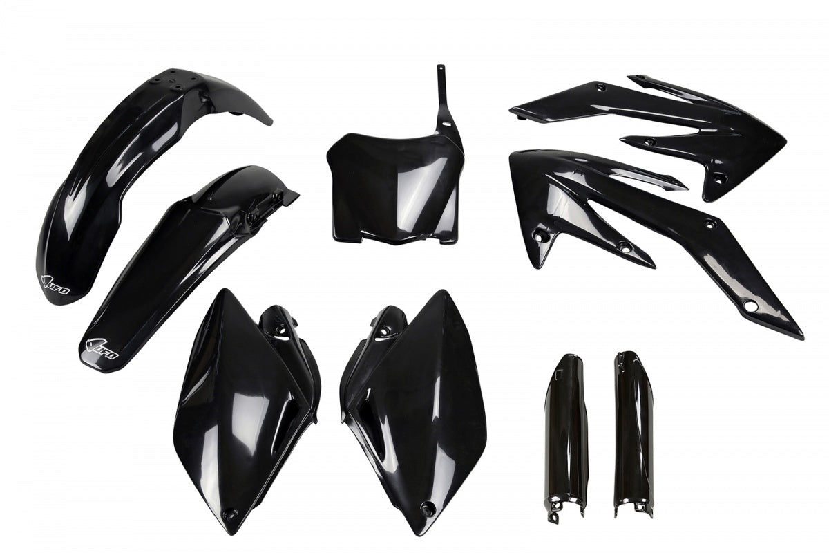 UFO Full Plastic Kit black for Honda CRF 250R (2008-09)