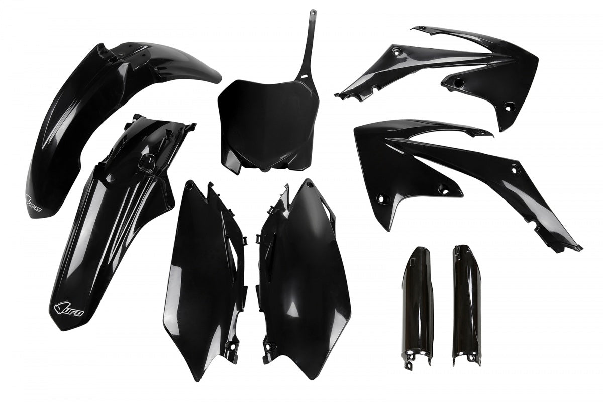 UFO Full Plastic Kit black for Honda CRF 250R (2010-13) - CRF 450R (2009-12)