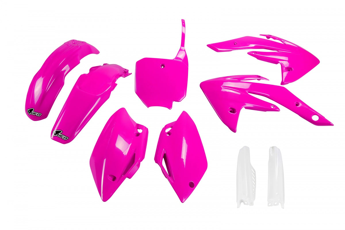 UFO Full Plastic Kit neon pink for Honda CRF 150R (2007-25)