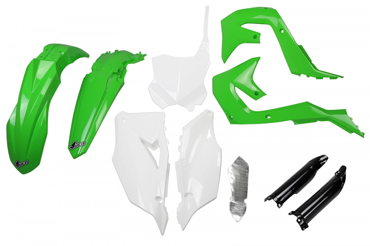 Full Plastic Kit OEM Color 19 for Kawasaki KXF 250 (2021-24) - KXF 450 (2019-23)
