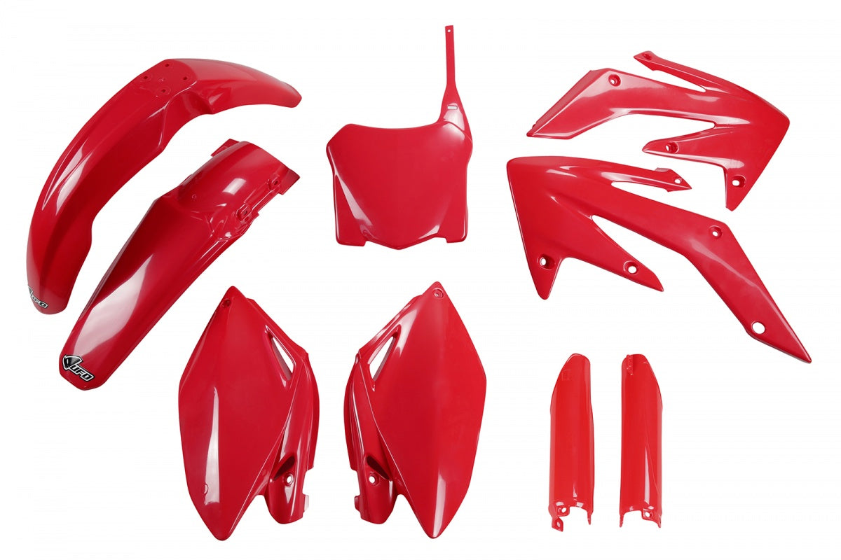 UFO Full Plastic Kit red for Honda CRF 250R (2008-09)