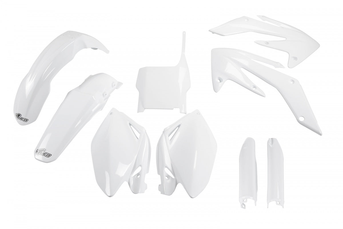 UFO Full Plastic Kit white for Honda CRF 250R (2006-07)