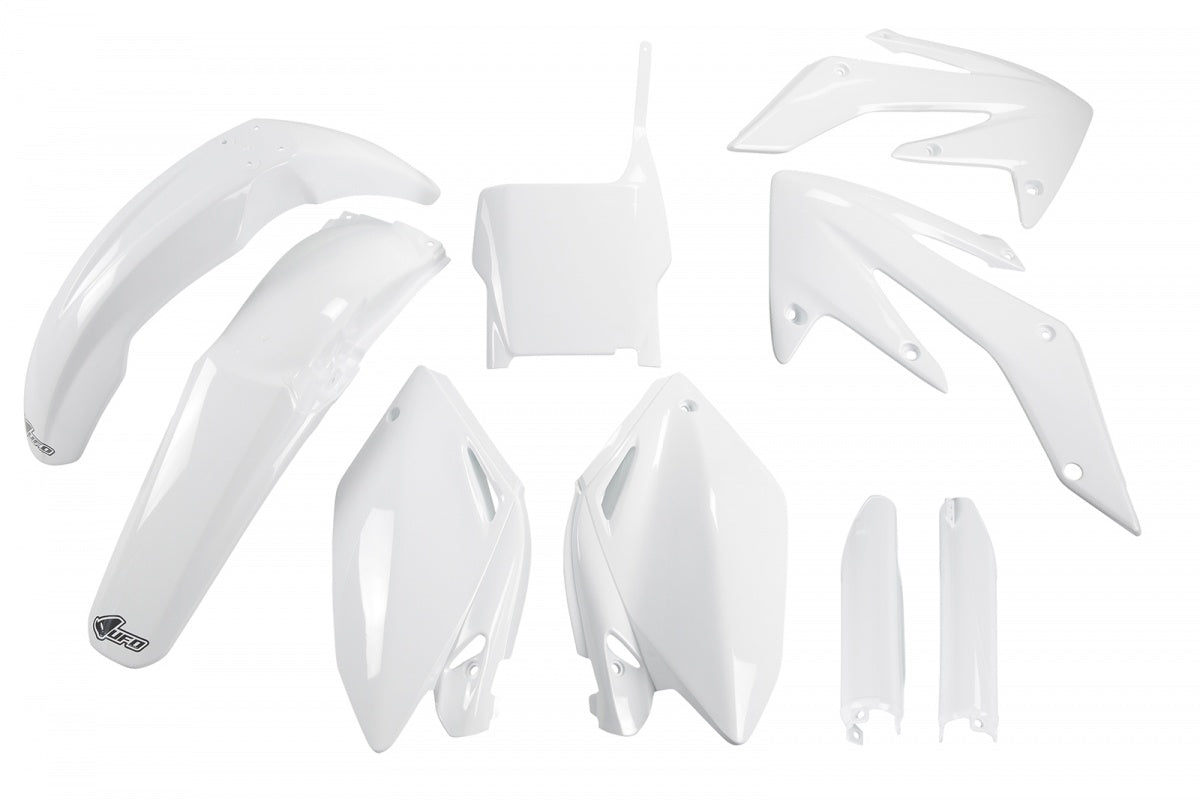 UFO Full Plastic Kit white for Honda CRF 250R (2004-05)