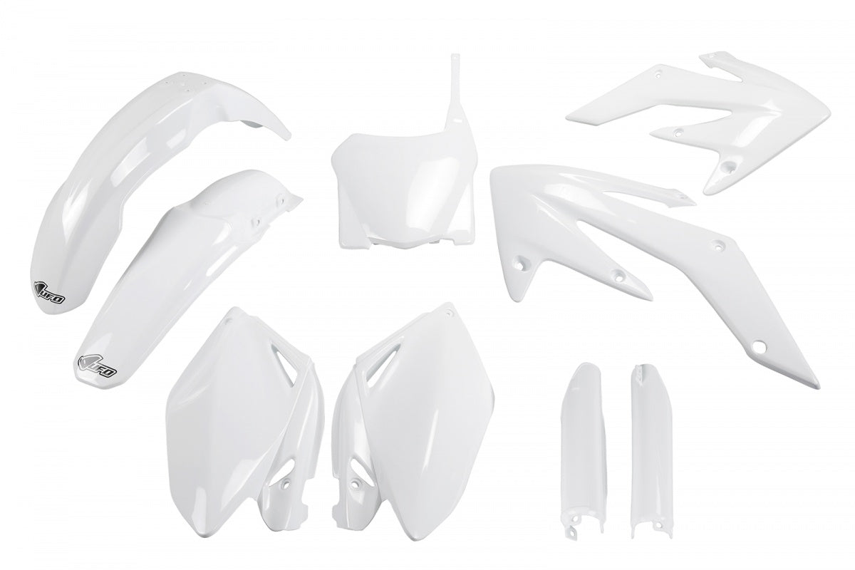 UFO Full Plastic Kit white for Honda CRF 250R (2008-09)