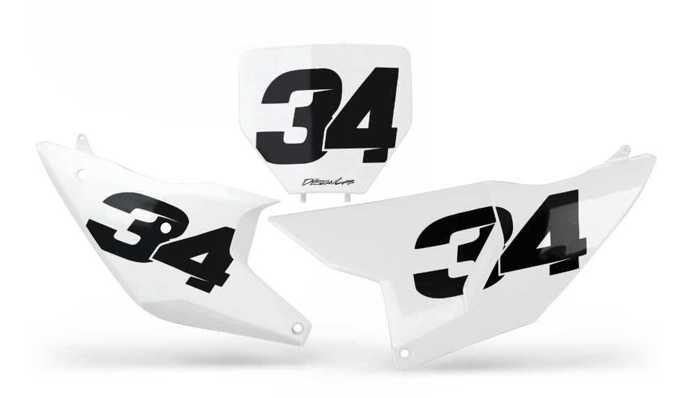 Husqvarna SX1 Series Number Plates