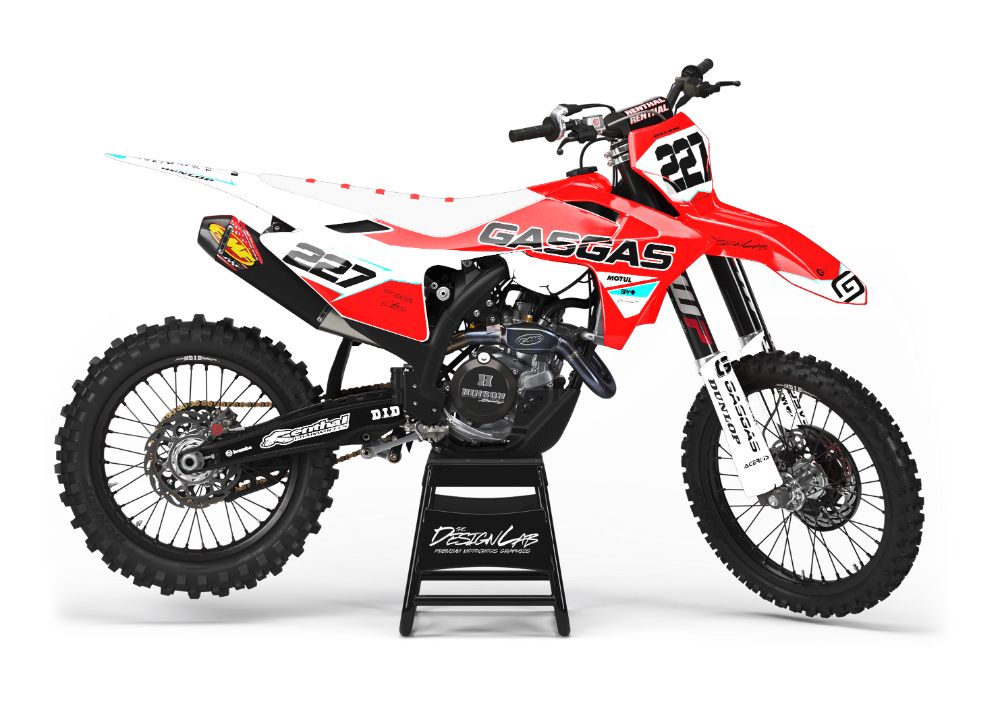 GasGas MX1 White