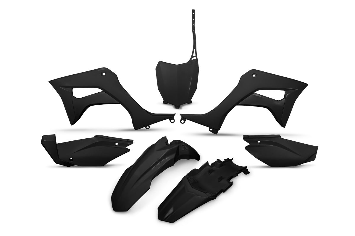 UFO Plastic Kit black for Honda CRF 110F (2019-25)