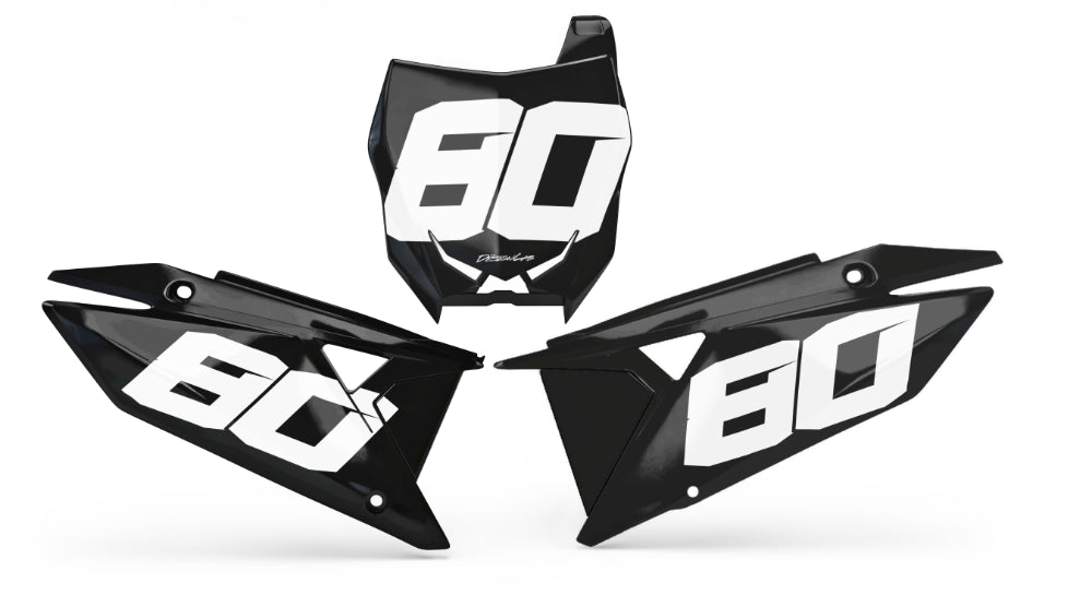 Suzuki SX1 Series Number Plates