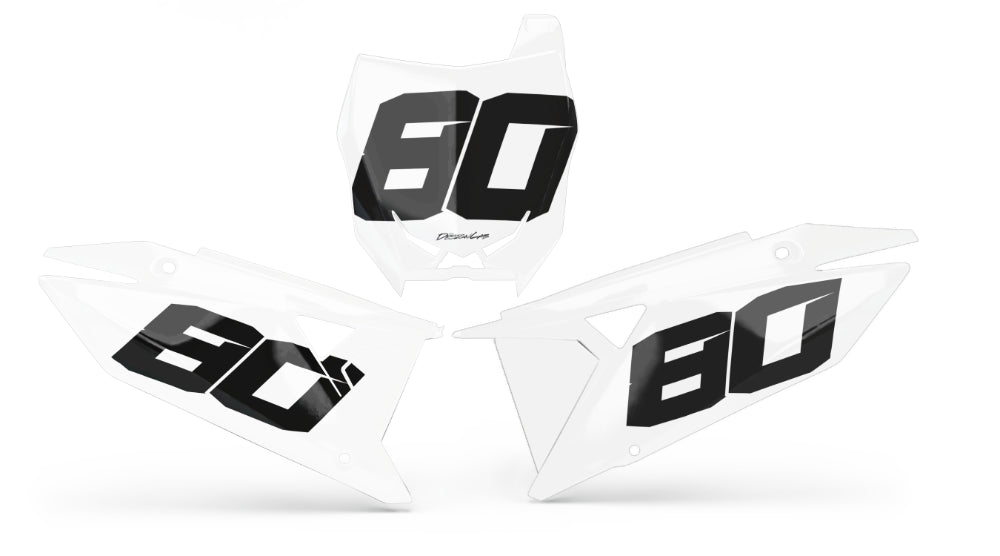 Suzuki SX1 Series Number Plates