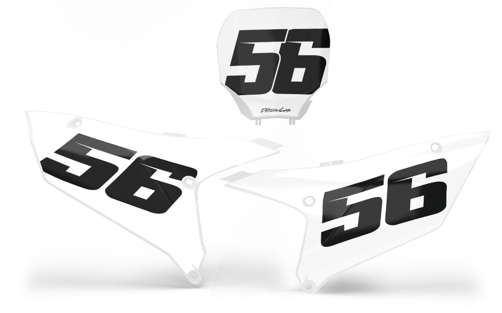 Yamaha SX1 Series Number Plates