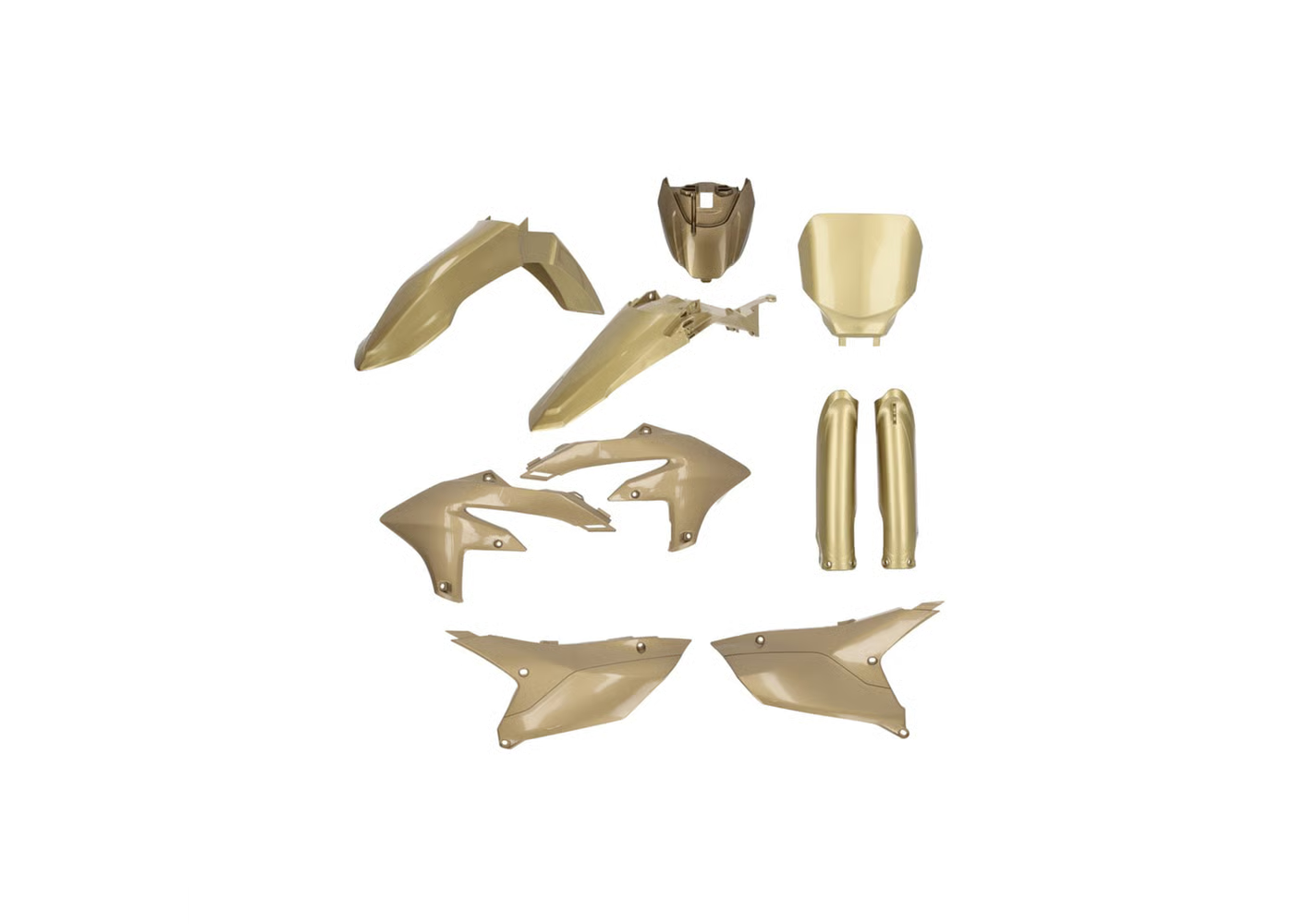 ACERBIS Full Plastic Kit GOLD for Yamaha YZF 250 (2024-25) - YZF 450 (2023-25)