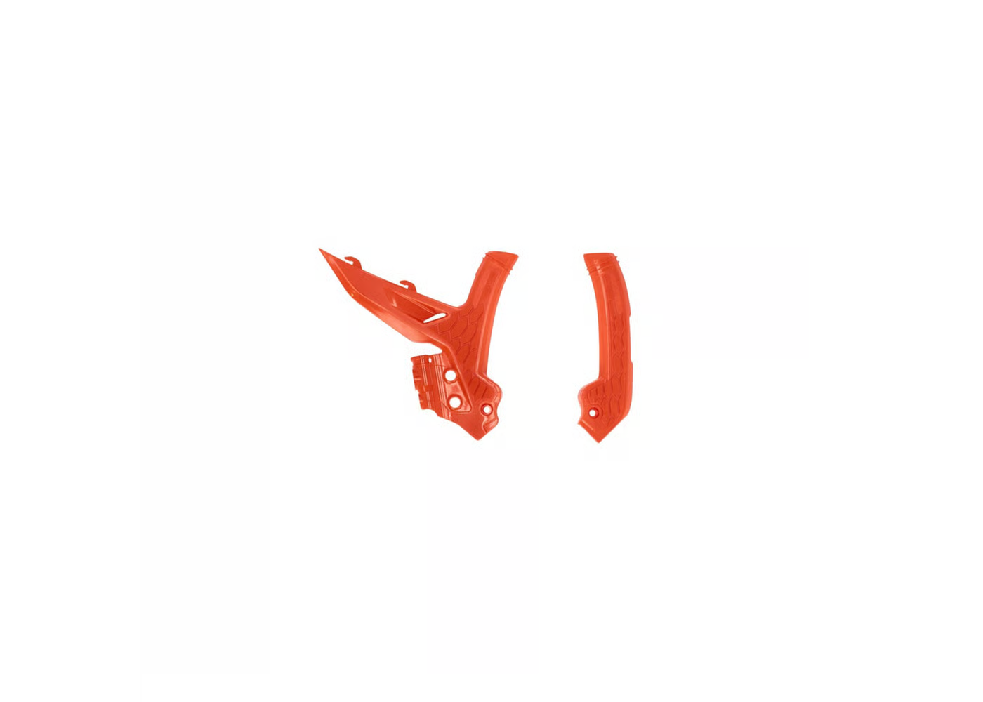 ACERBIS X-GRIP FRAME PROTECTOR ORANGE