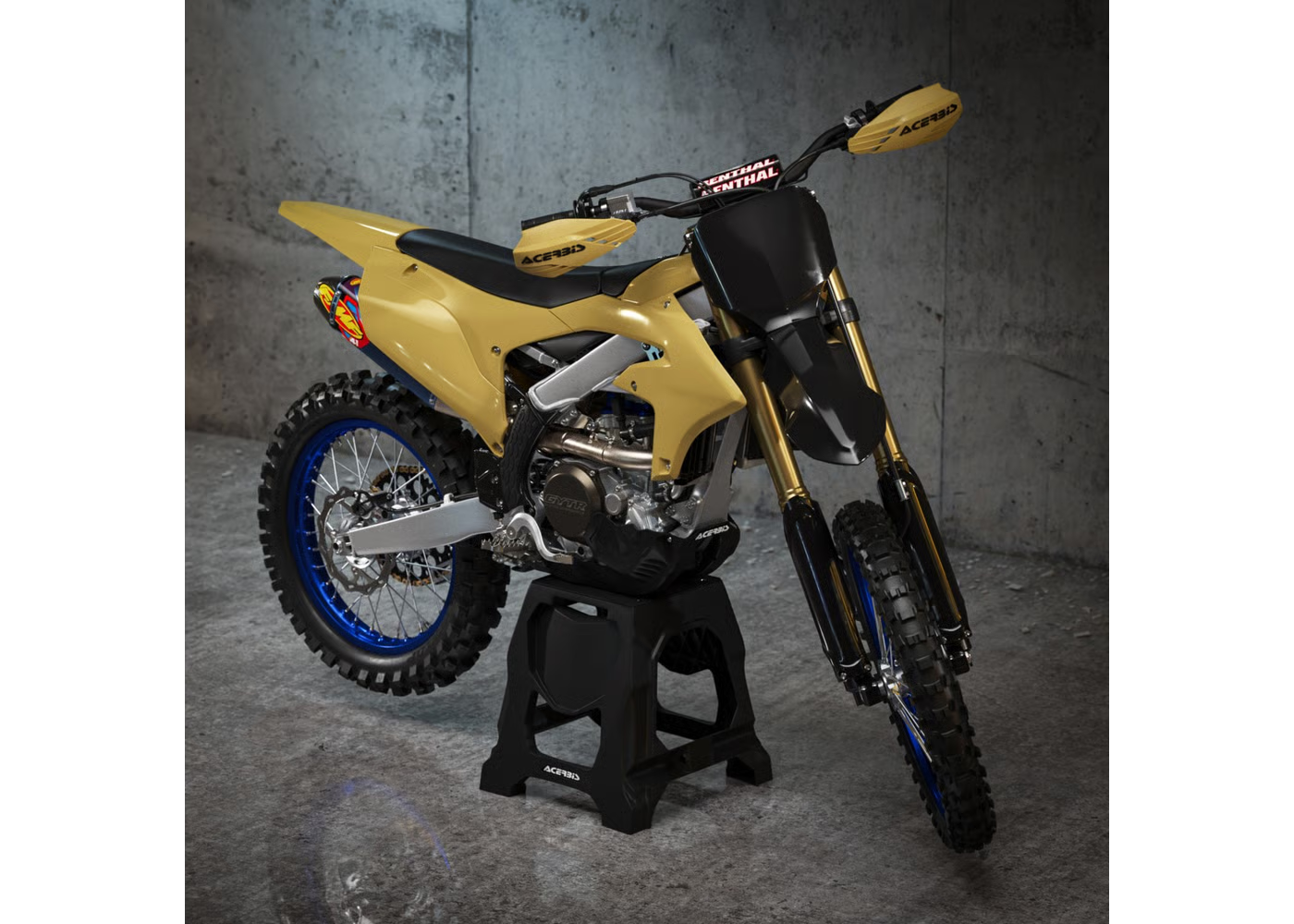 ACERBIS Full Plastic Kit GOLD / BLACK for Yamaha YZF 250 (2024-25) - YZF 450 (2023-25)