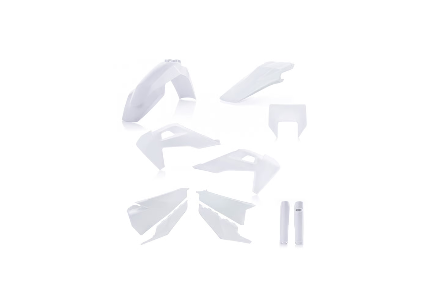 ACERBIS WHITE FULL PLASTIC KIT