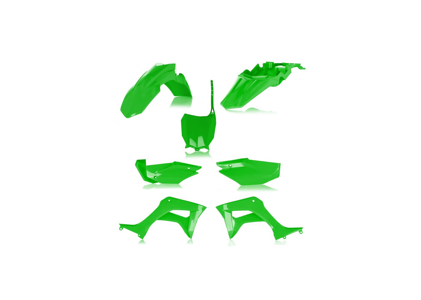 ACERBIS Plastic Kit KX GREEN for Honda CRF 110F (2019-26)