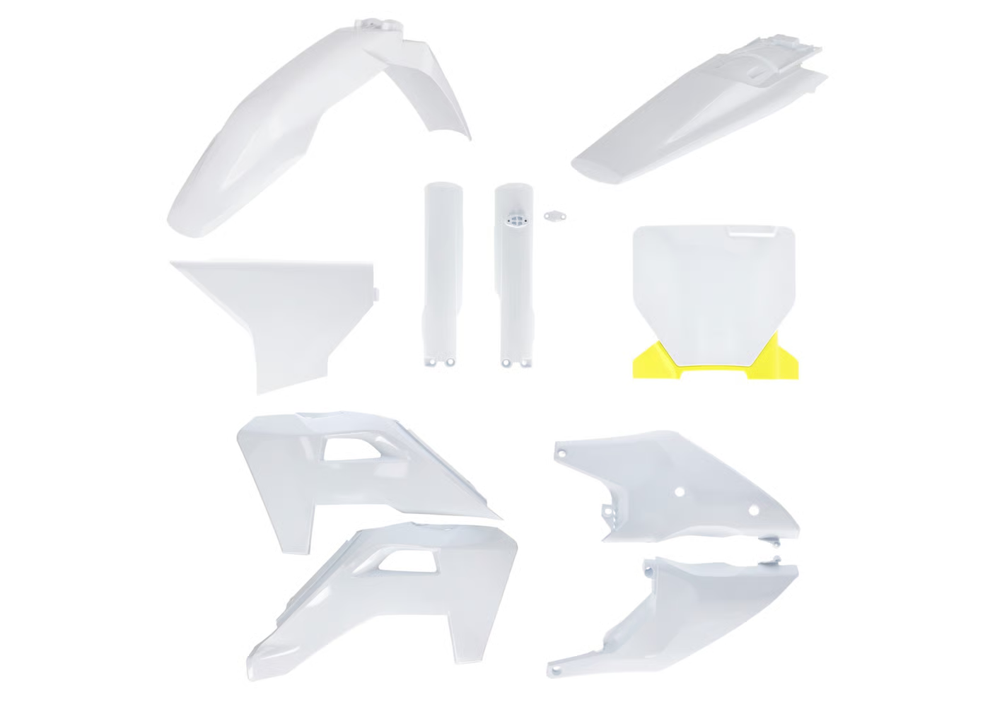 ACERBIS Full Plastic Kit WHITE 2 for Husqvarna TC 250 - TC 125 - FC 250 - FC 350 - FC 450 - TC 300 - TX 300 - FX 350 - FX 450 - TC 150