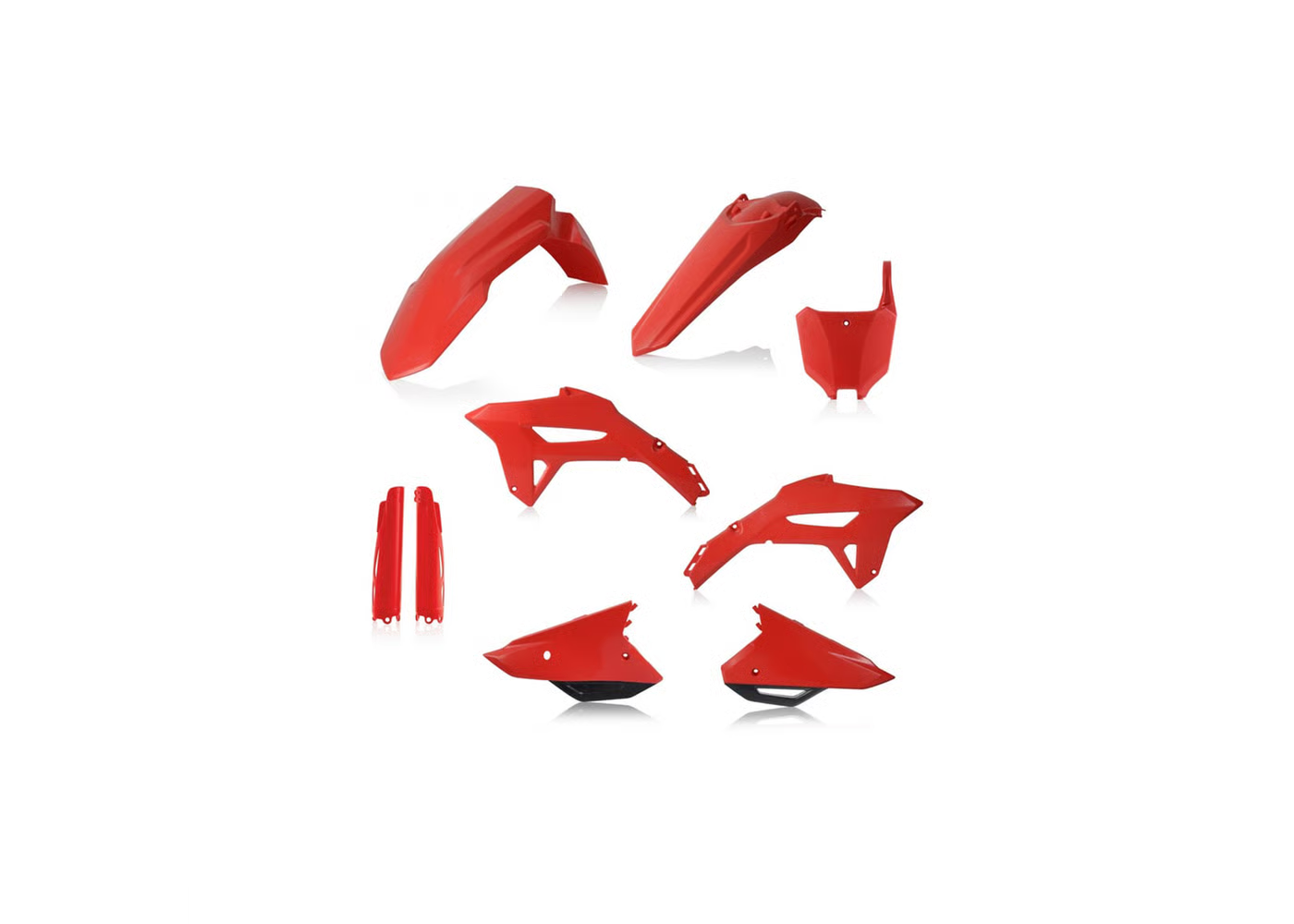 ACERBIS Full Plastic Kit RED for Honda CRF 250R (2022-24) - CRF 450R (2021-24)